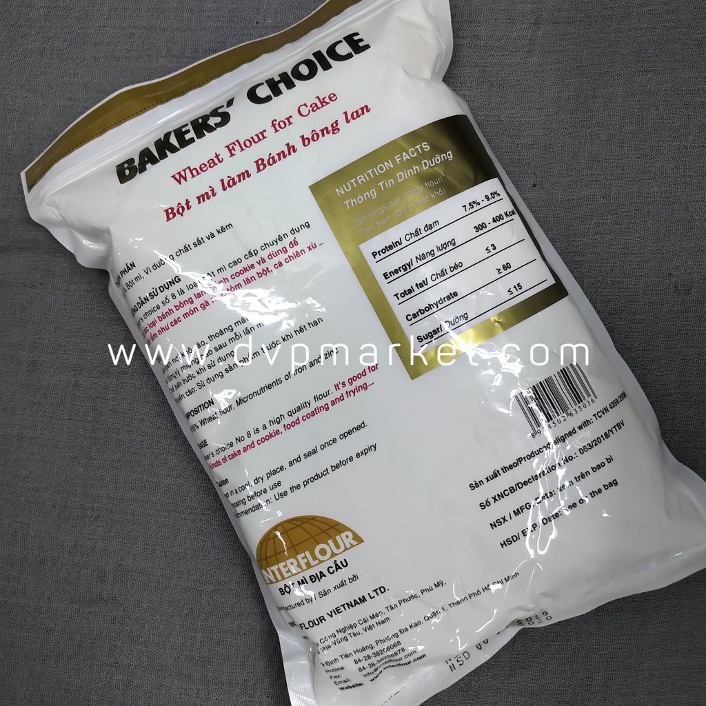 Bột mì Bakers'choice số 11_1kg