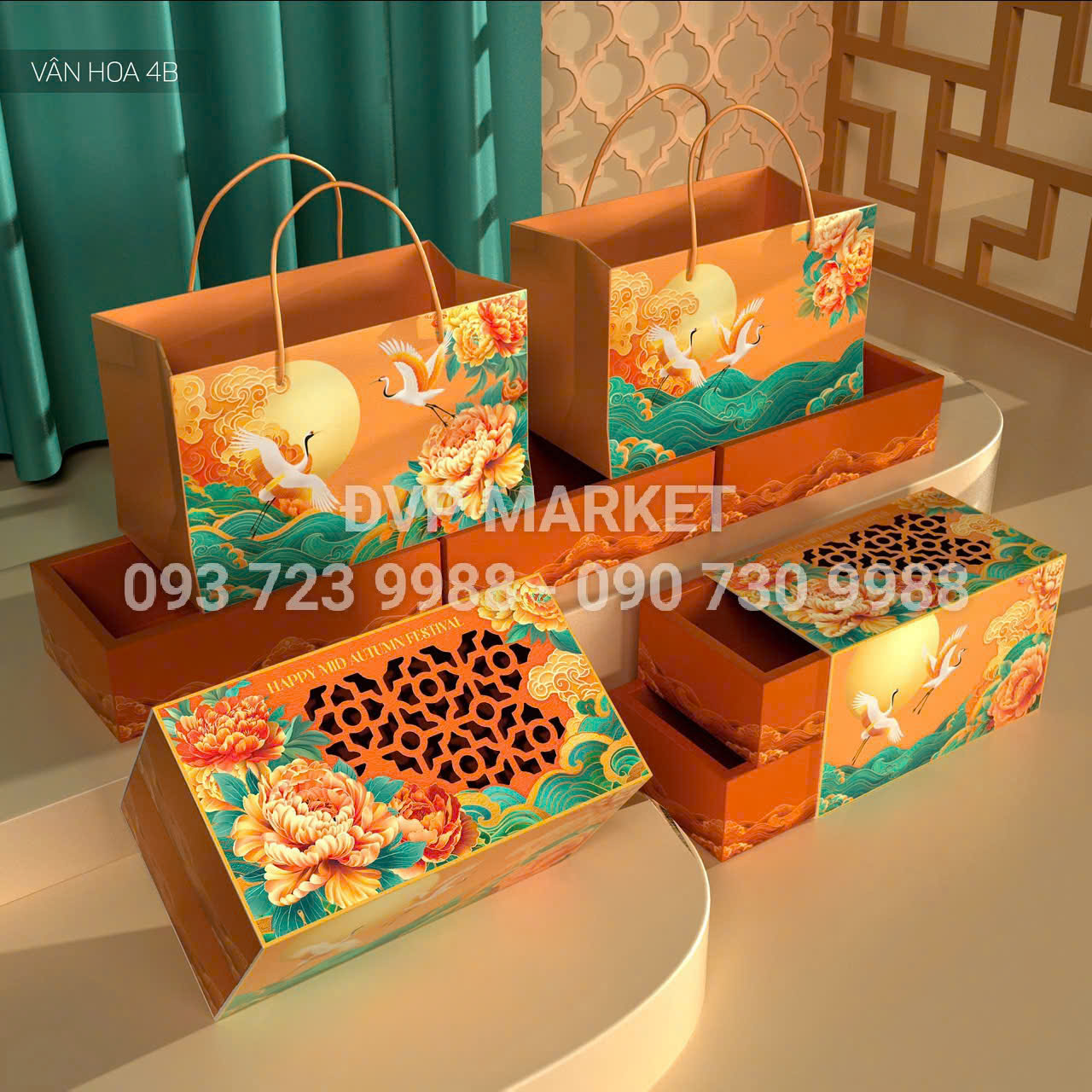 Set 05b TT 4B 150-250g Vân Hoa 2 tầng 2026