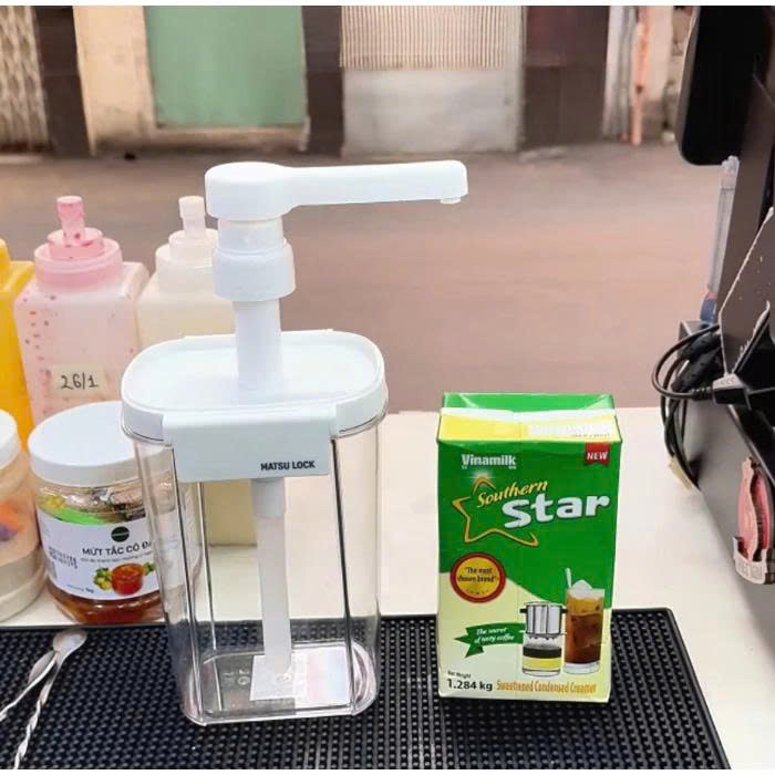 Bình đựng sữa đặc 1500ml (20cc)