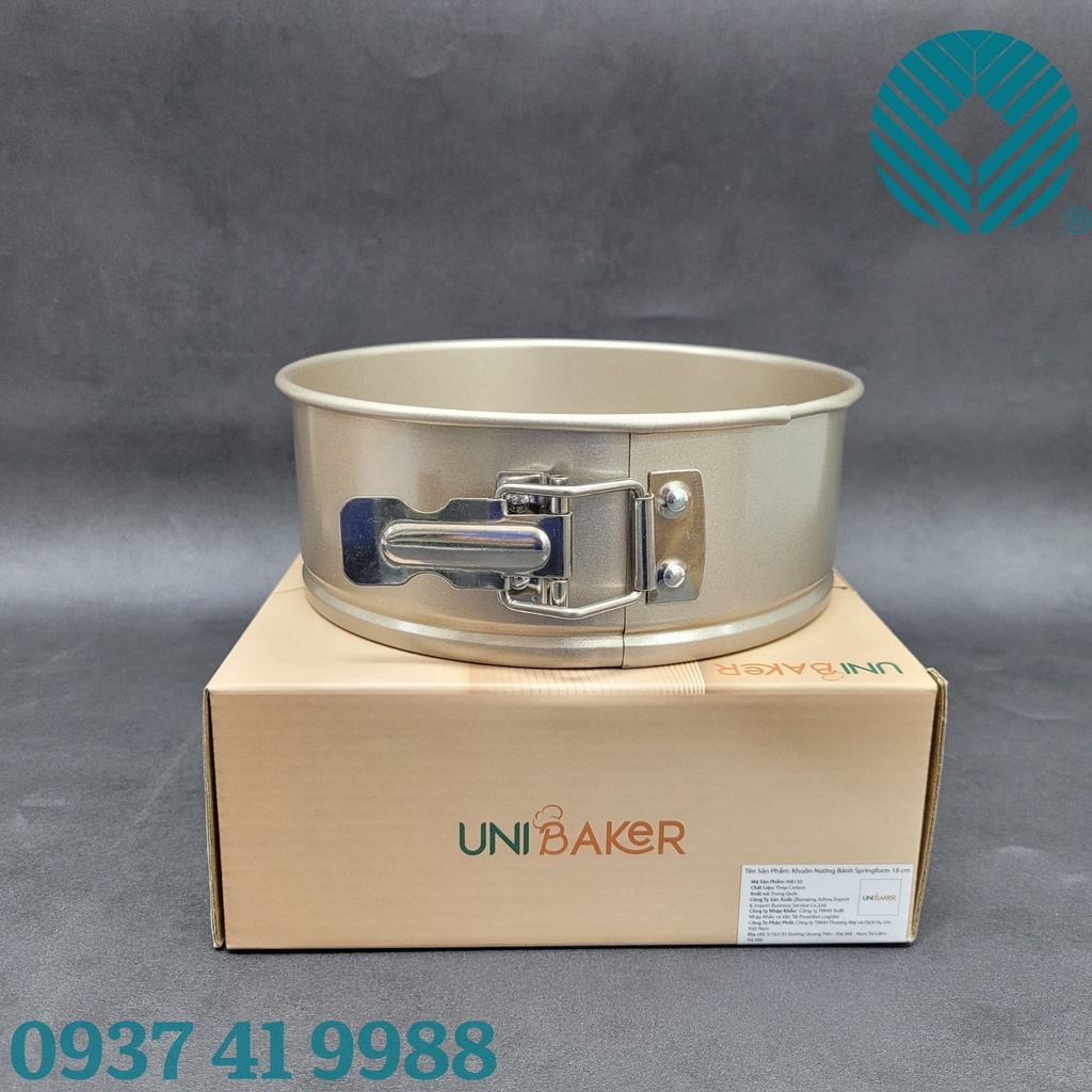 Unibaker - Khuôn nướng bánh tròn Springform 20cm - MB041