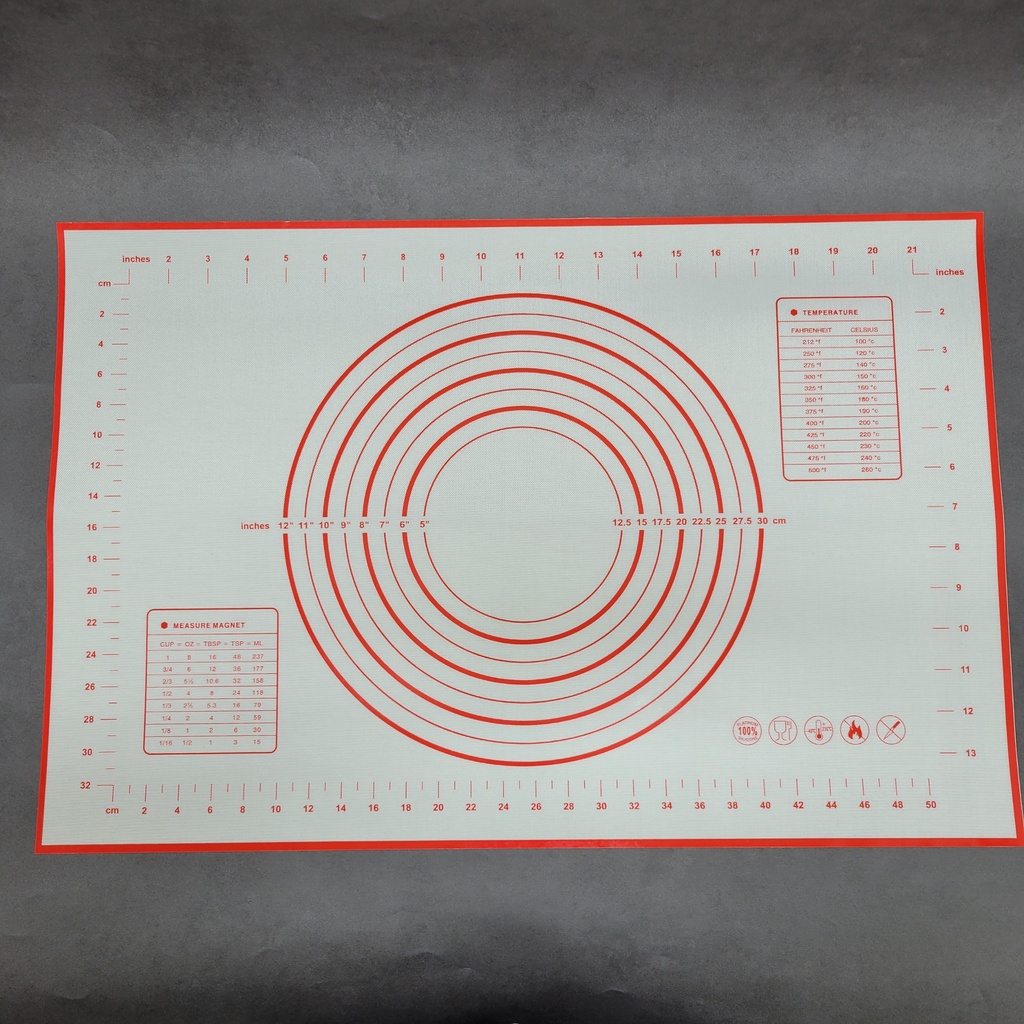 Mat nhào bột 40x50cm