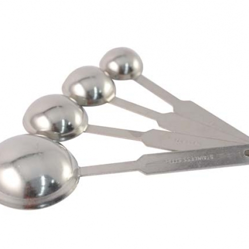 Bộ muỗng đong định lượng - Inox (Bộ 4 cái)