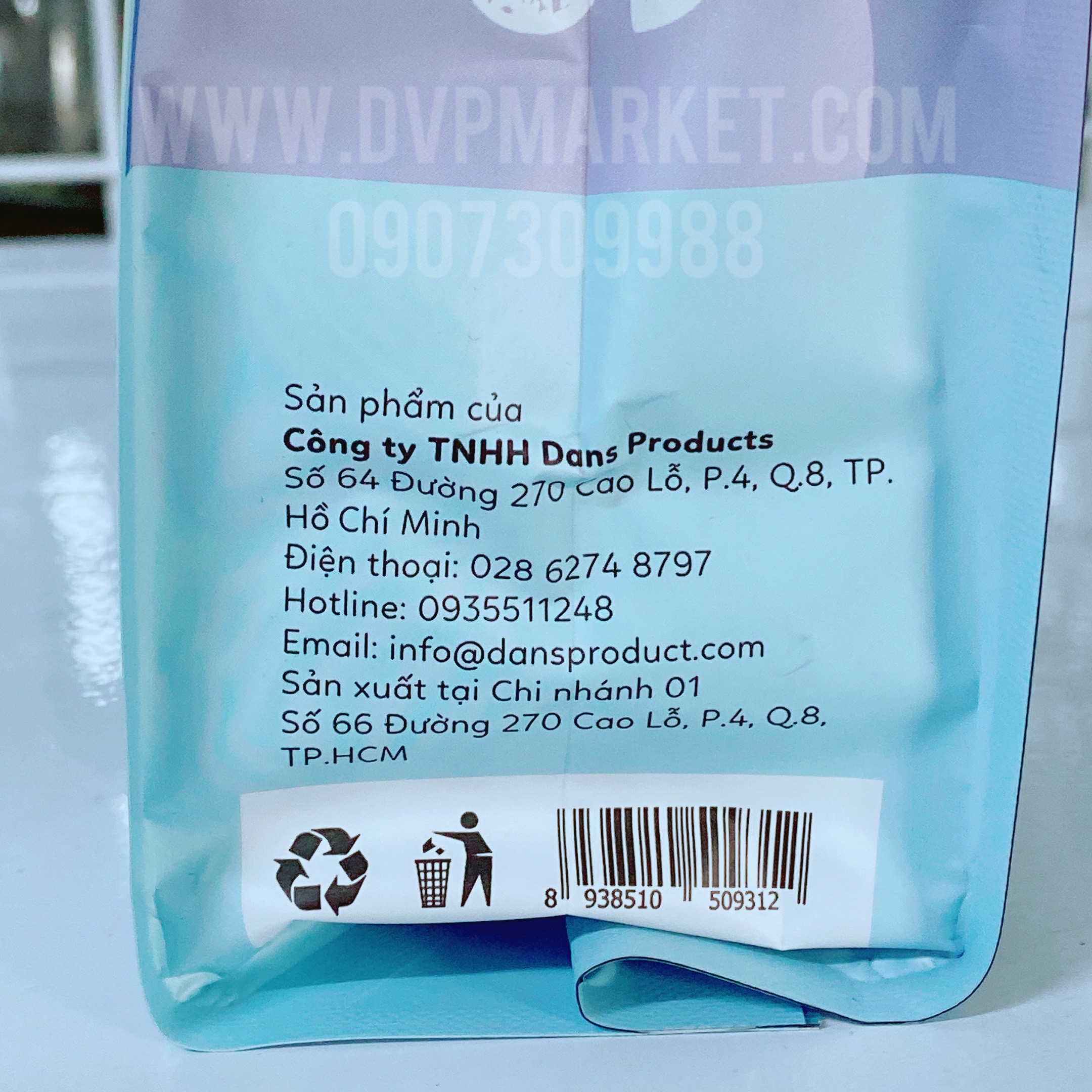 Dans - Bột Milk foam nguyên vị 500g