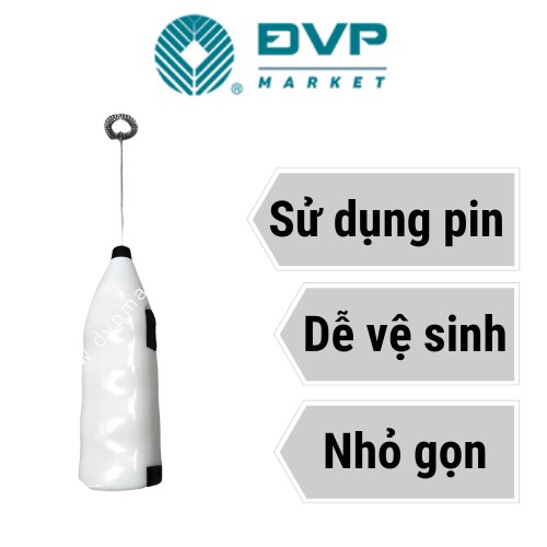 Dụng cụ đánh tạo bọt sữa - cà phê - Nhật (Màu đen)