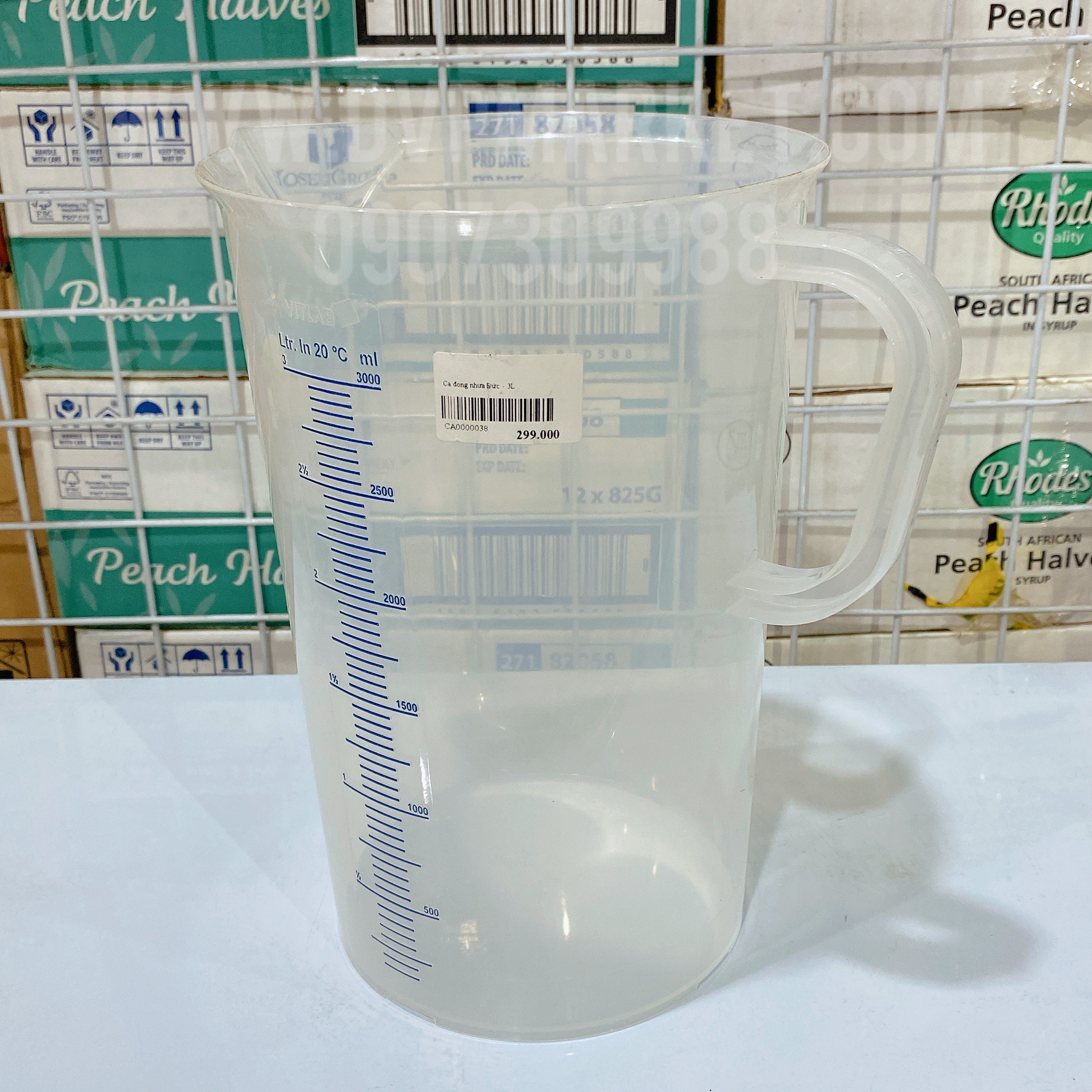 Ca đong nhựa Đức - 3L