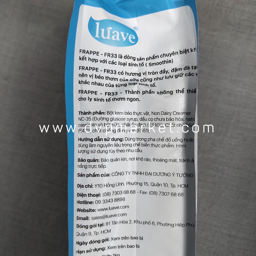 Bột đá xay FR33 - 1kg