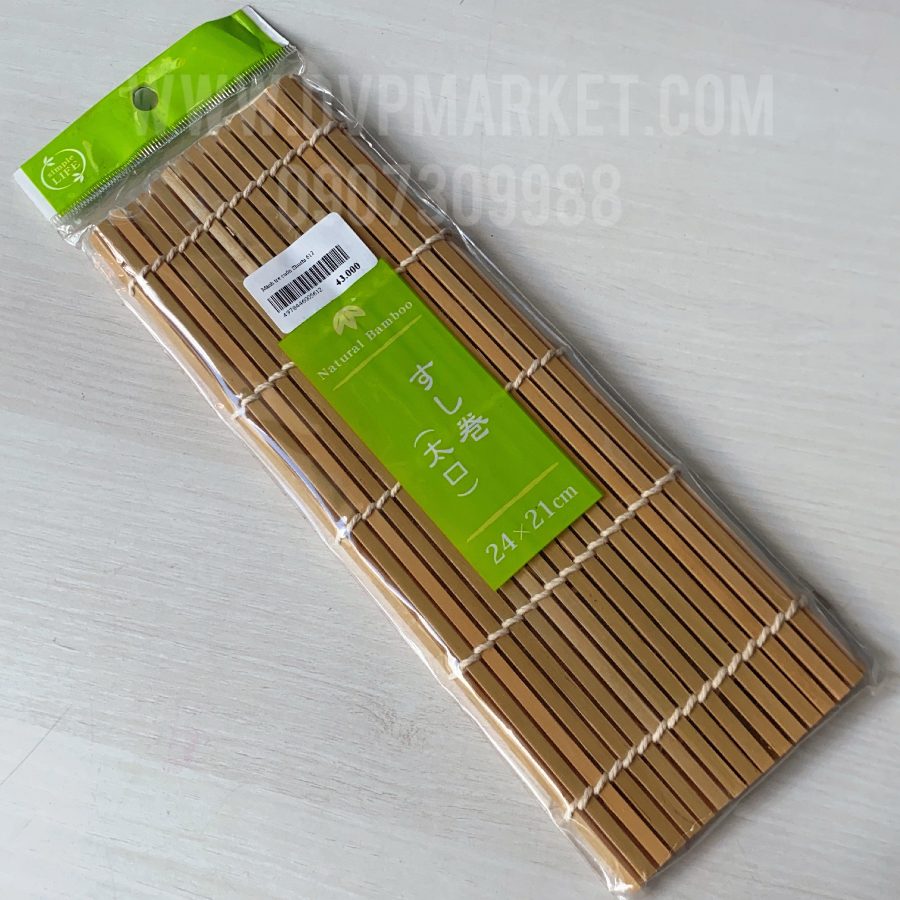 Mành tre cuộn Shushi 612