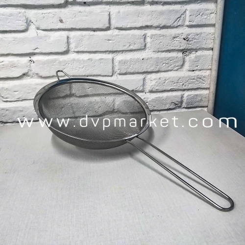 Dụng cụ rây lọc - Viền tròn - Inox - 26cm