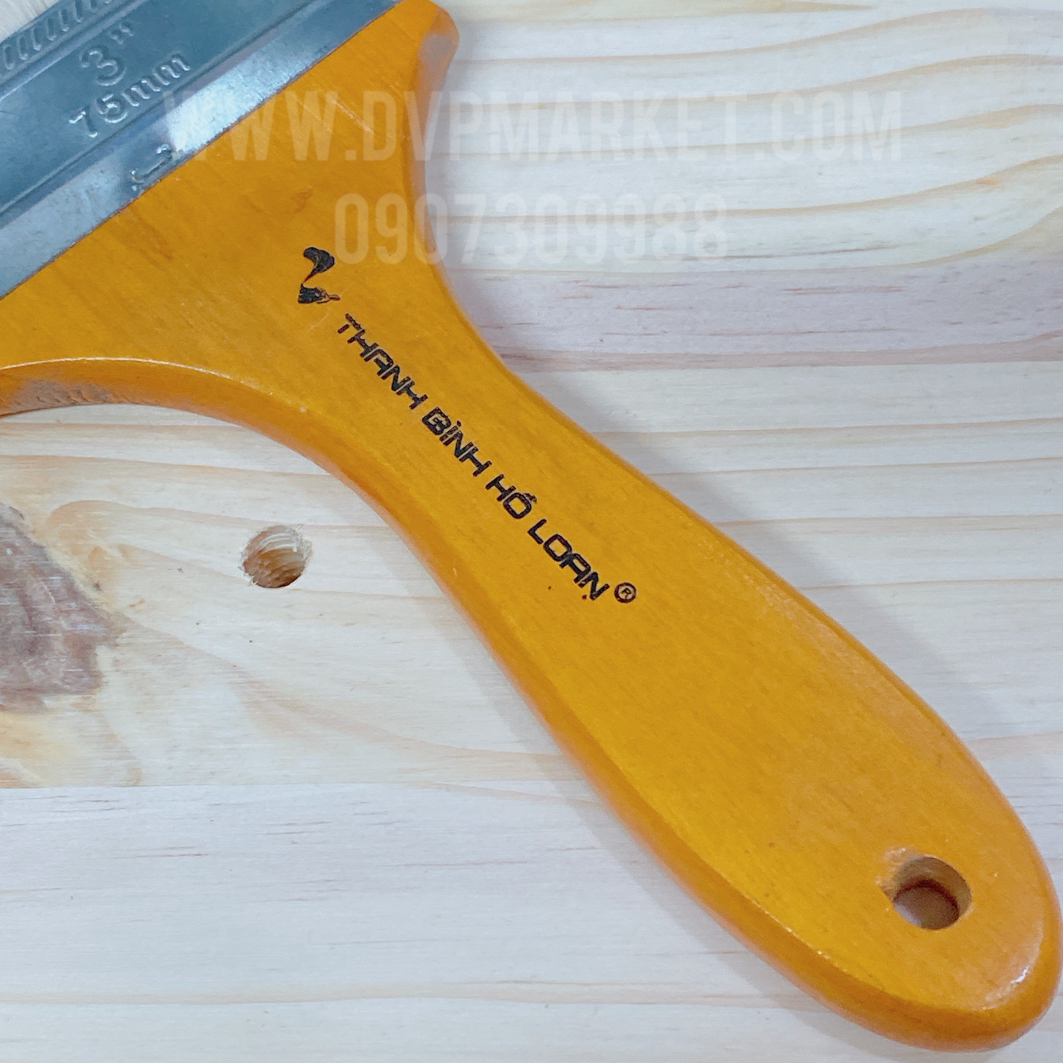 Cọ gôn Thanh Bình lông thỏ 75mm