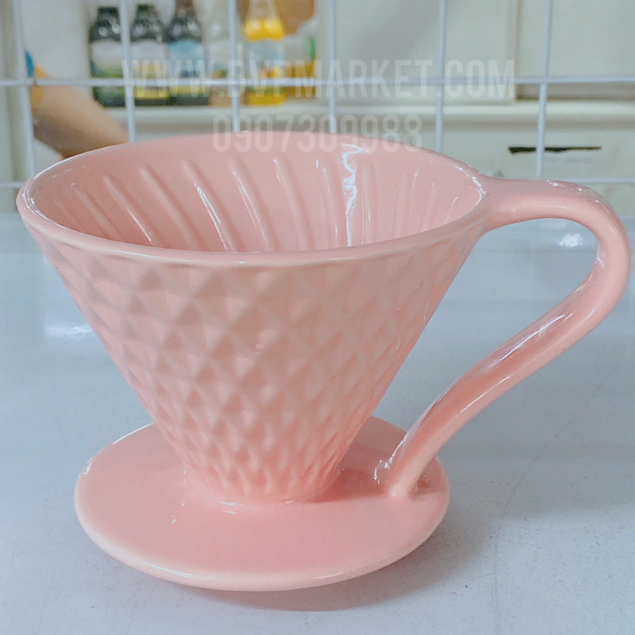 Phễu lọc cafe bằng gốm V02 màu sắc