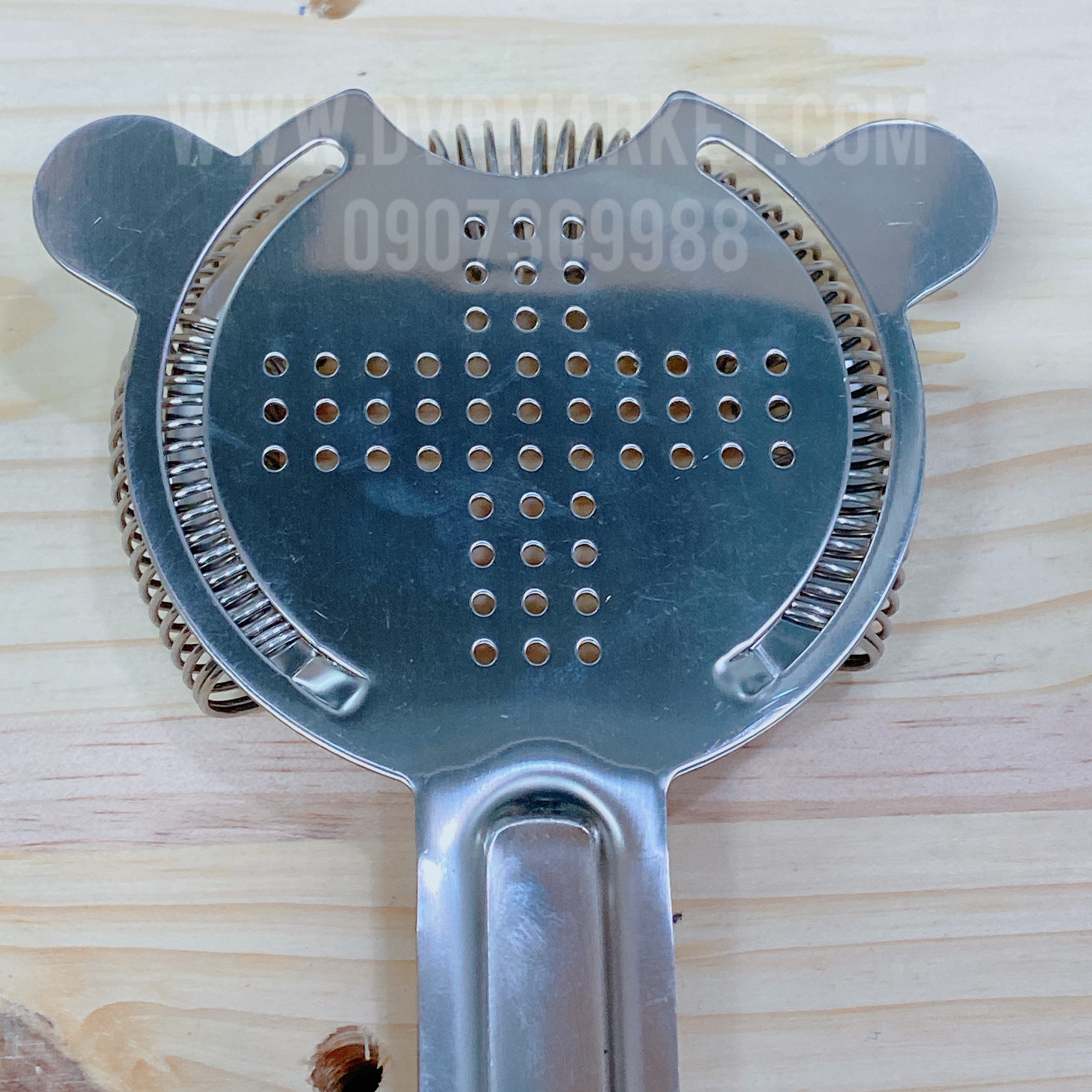 Lọc đá thép 304 Silver 15.5x7.8x4cm