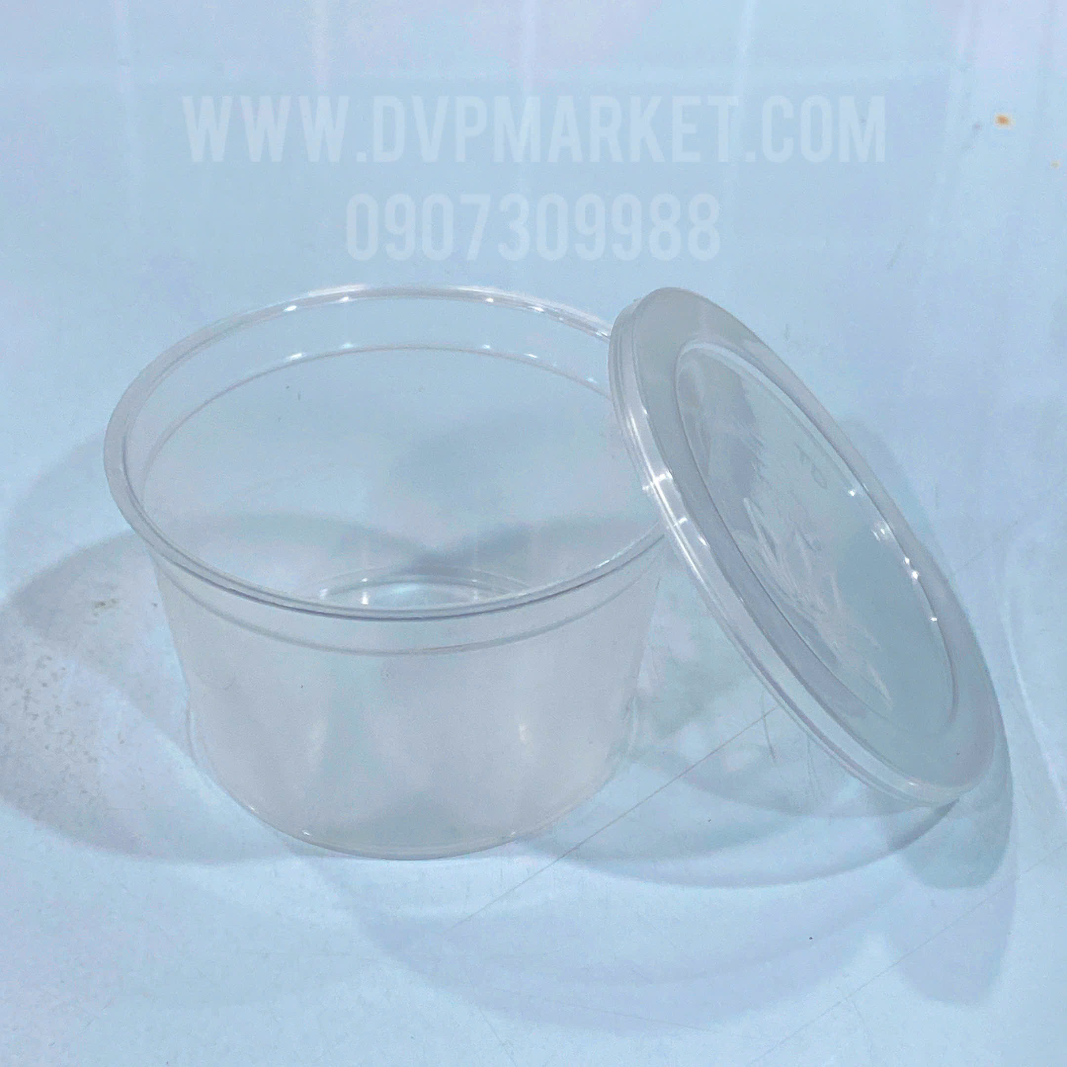 Hũ nhựa làm bánh flan lớn (Lốc 50c)