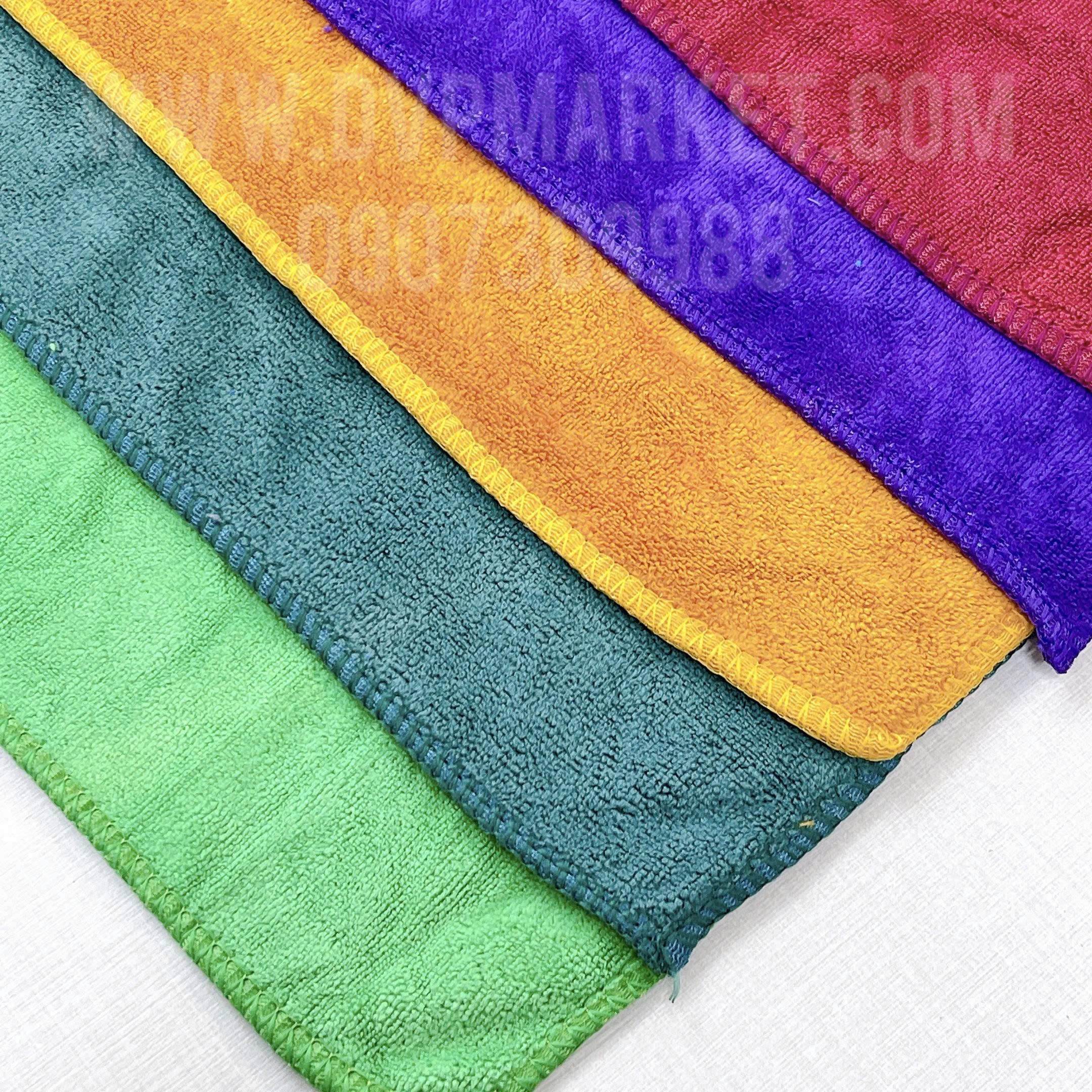 Khăn lau siêu sạch giá rẻ 30x30 - Nhiều màu