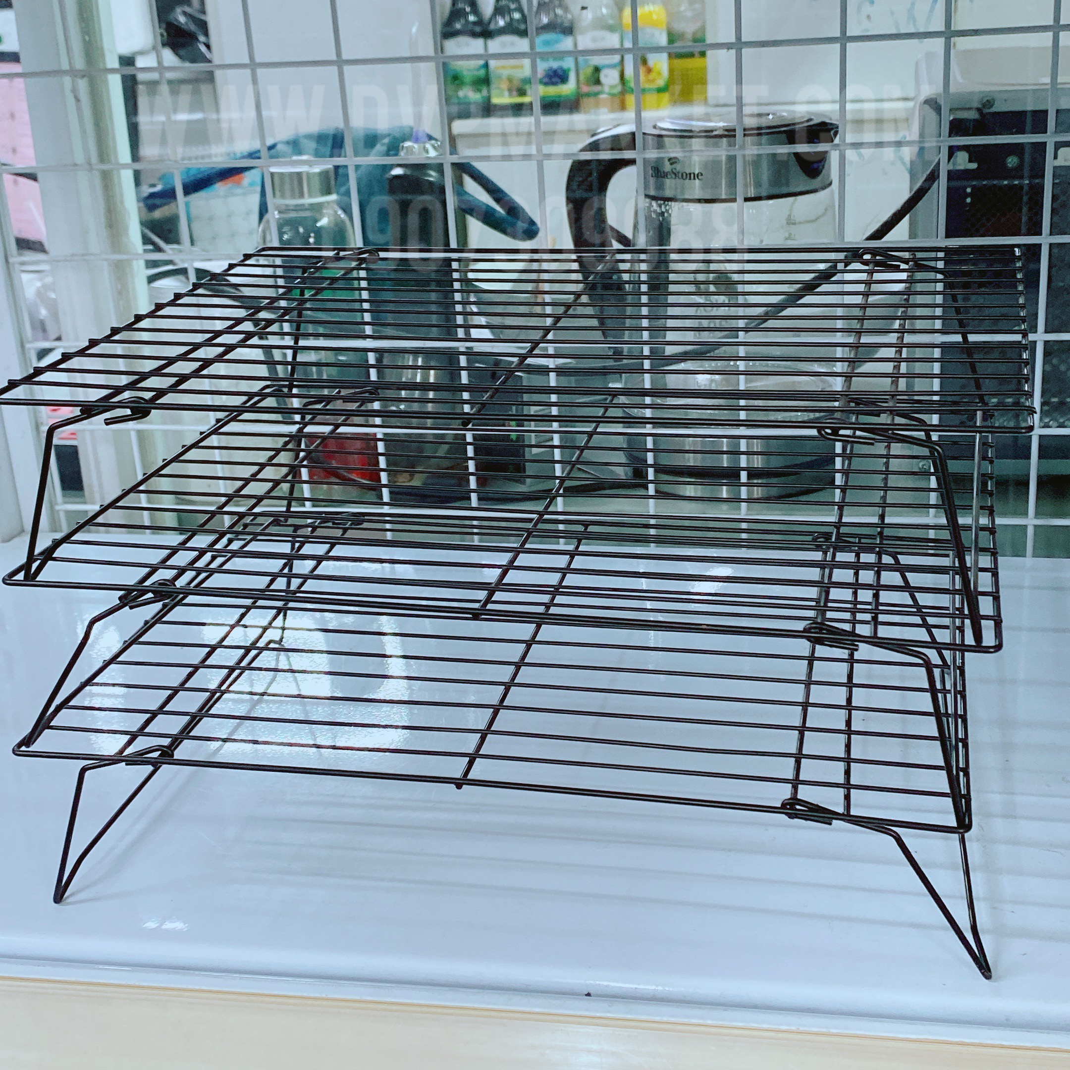 Bộ rack ra bánh 3 tầng dài