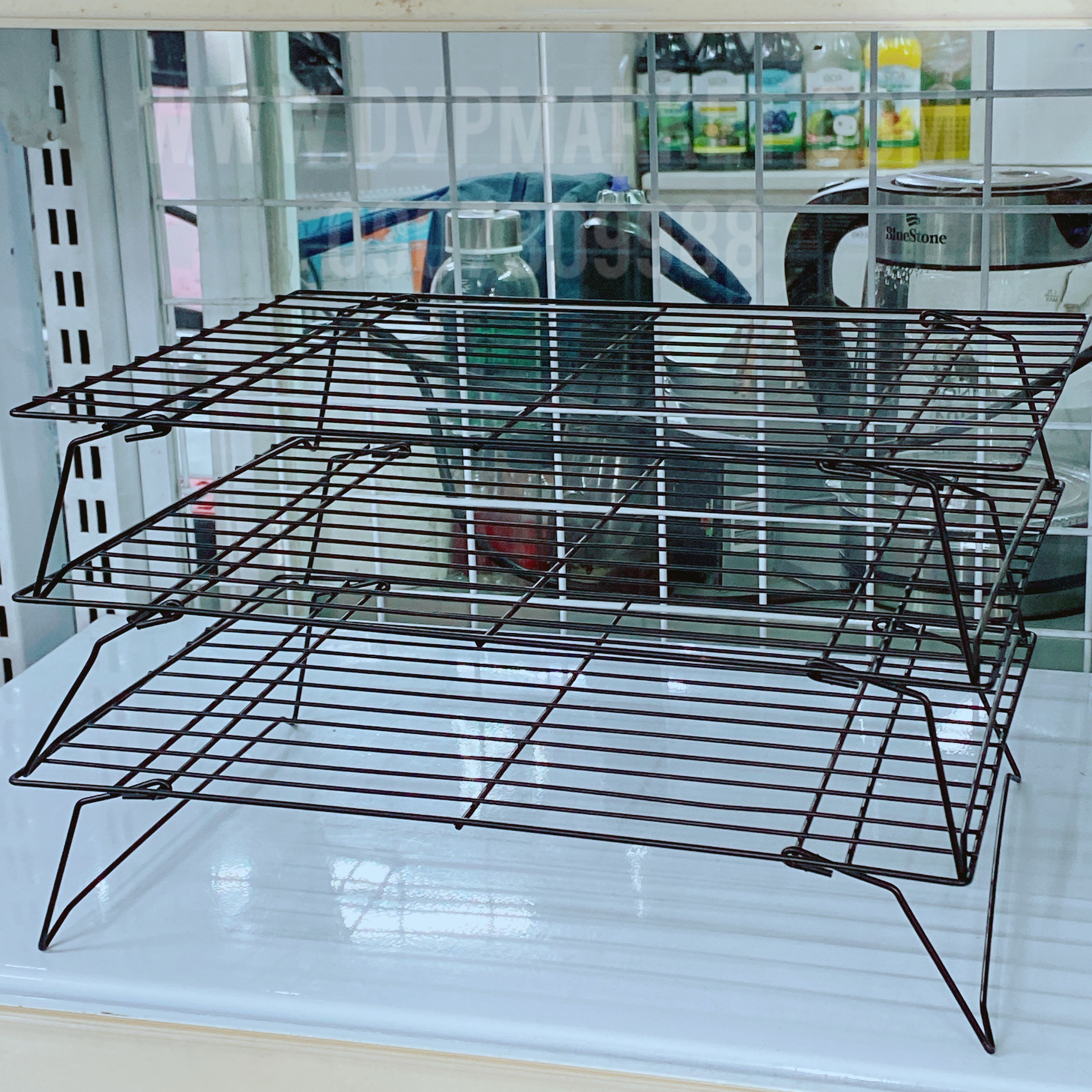 Bộ rack ra bánh 3 tầng dài