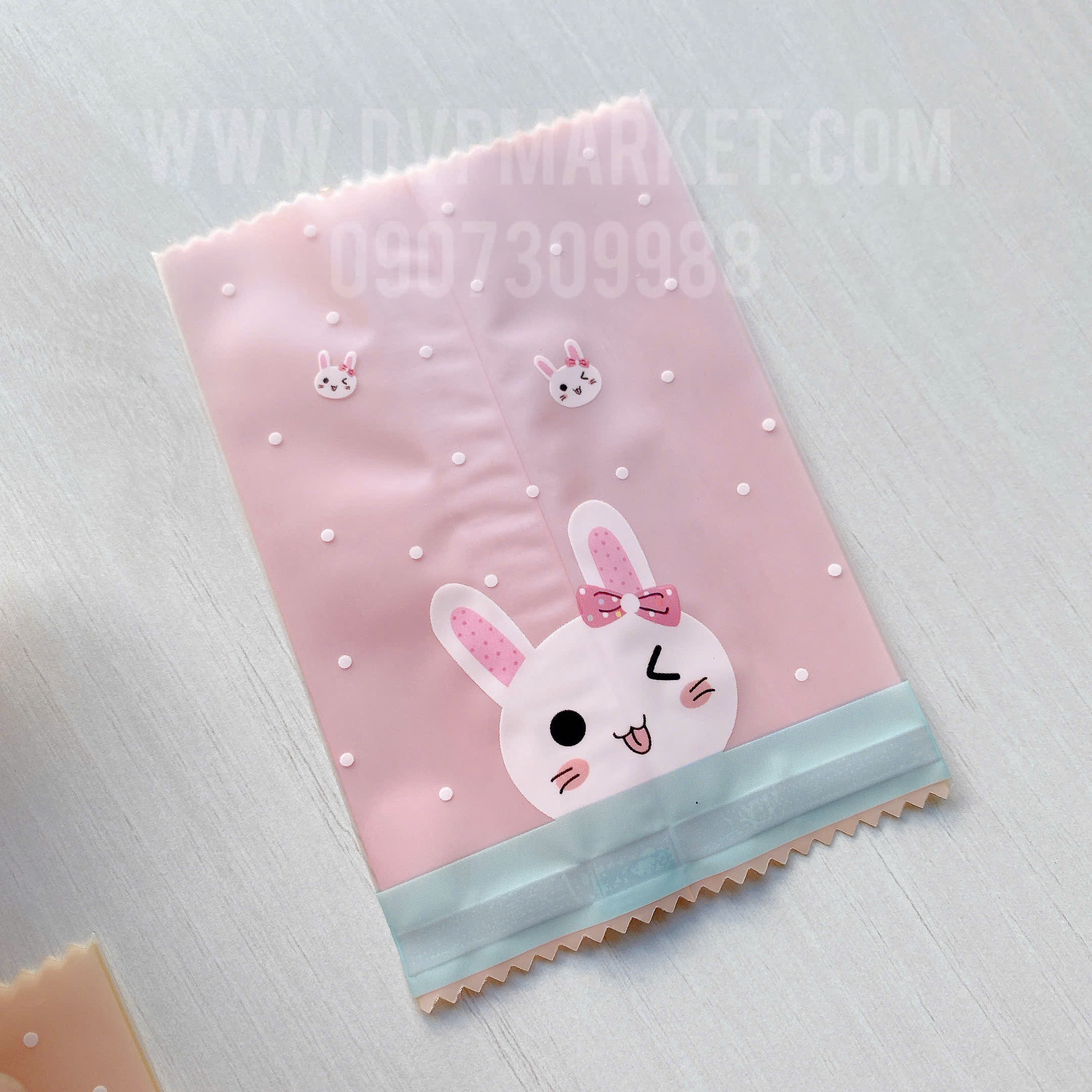 Túi hàn bánh quy - kẹo 7x10cm hoạt hình (Xấp 100)