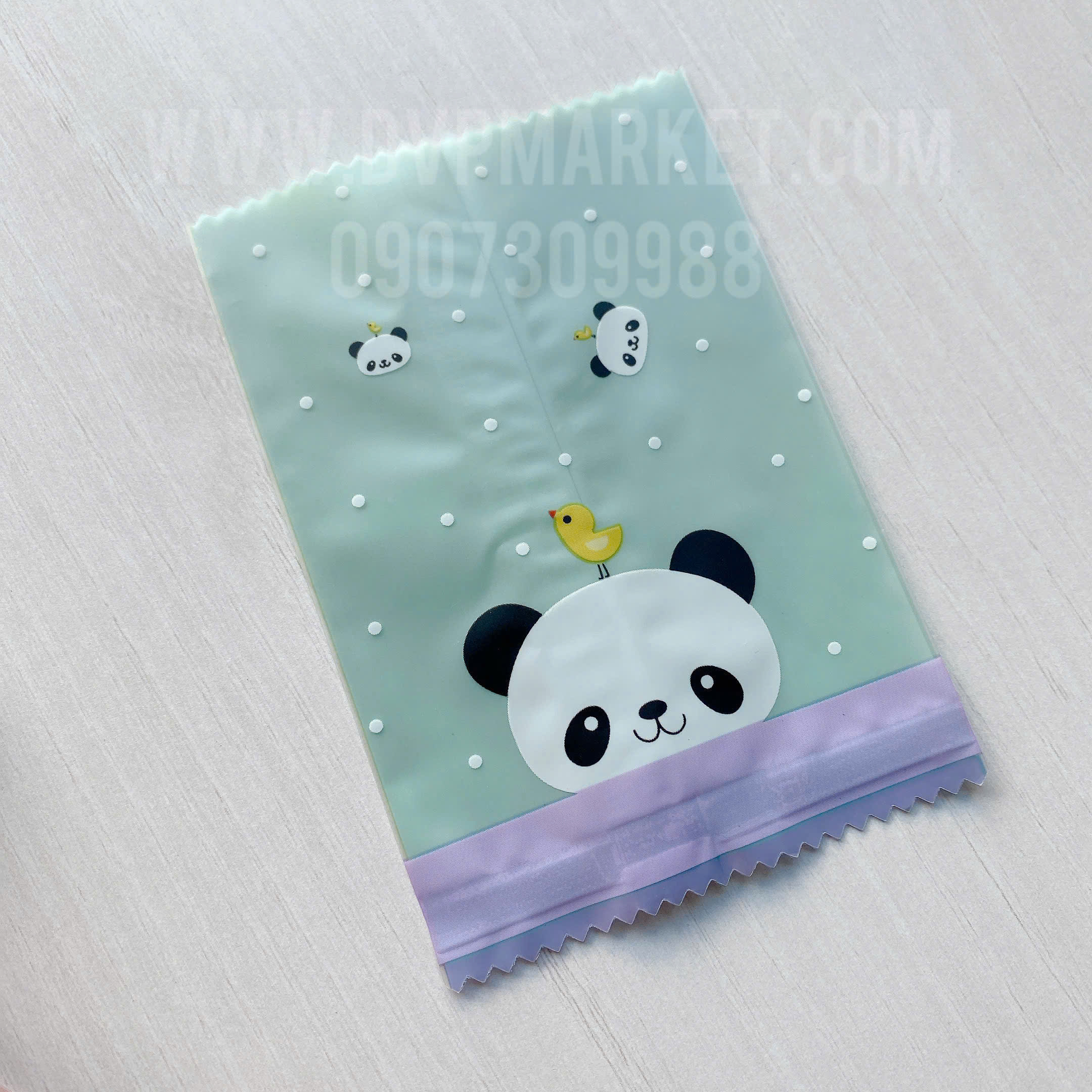 Túi hàn bánh quy - kẹo 7x10cm hoạt hình (Xấp 100)