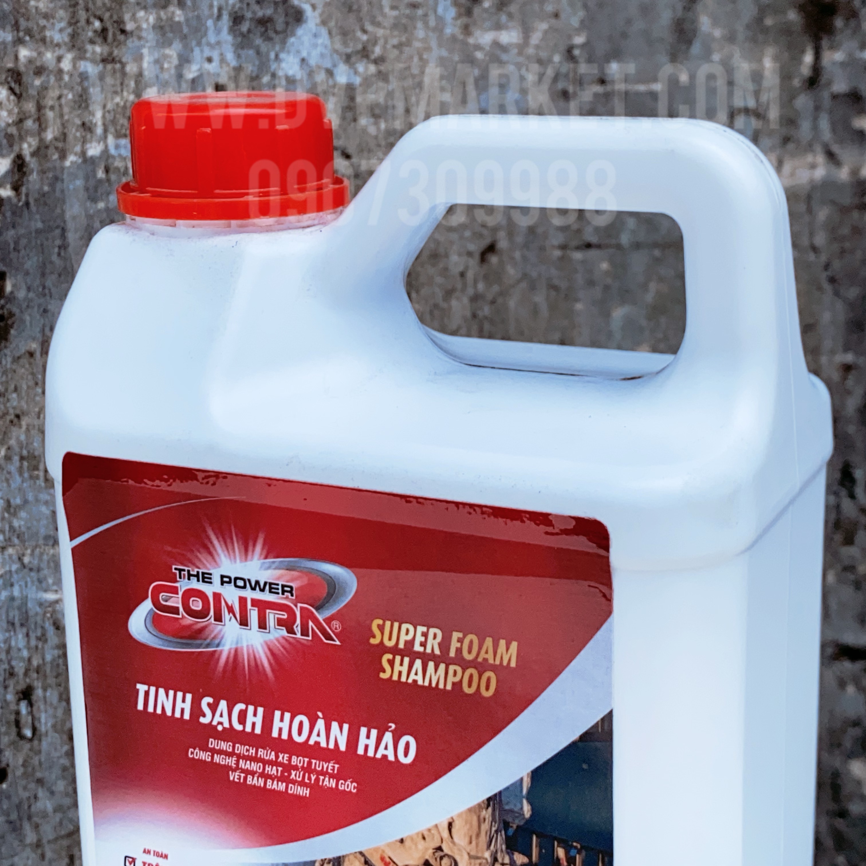 The Power Contra - Dung dịch rửa xe bọt tuyết - 2 lít