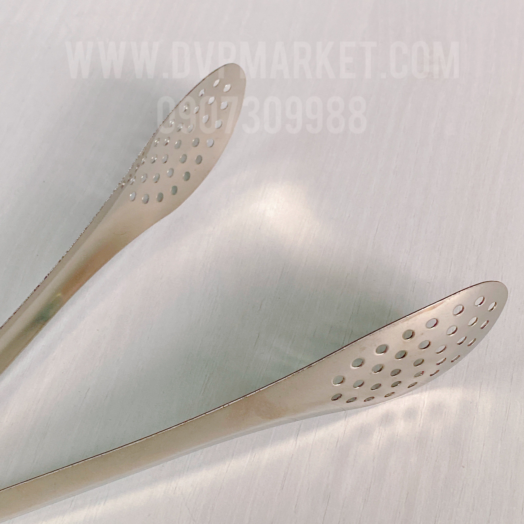 Gắp đa năng inox - Tổ ong - 18.5x4.3cm