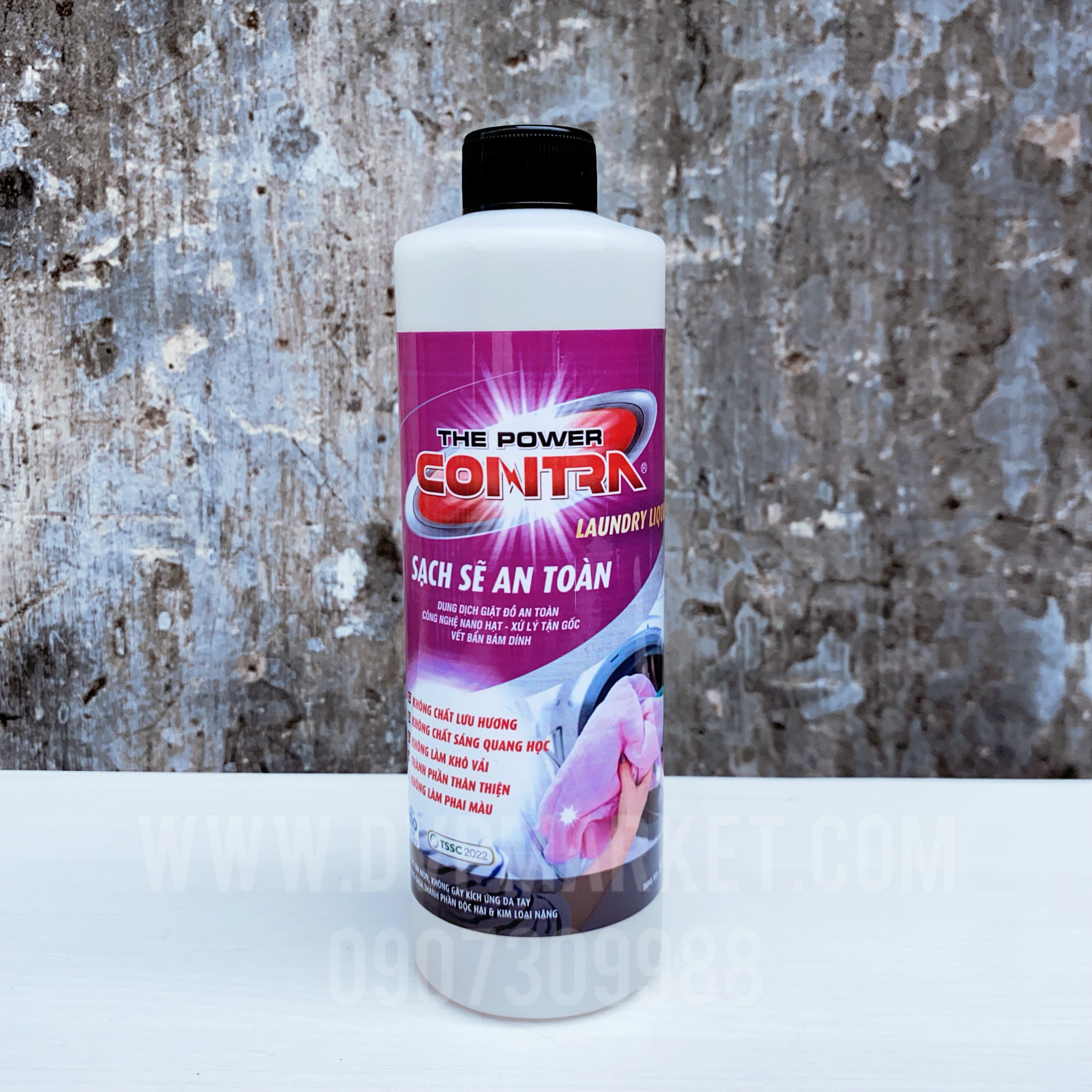 The Power Contra – Nước giặt đồ – 500ml