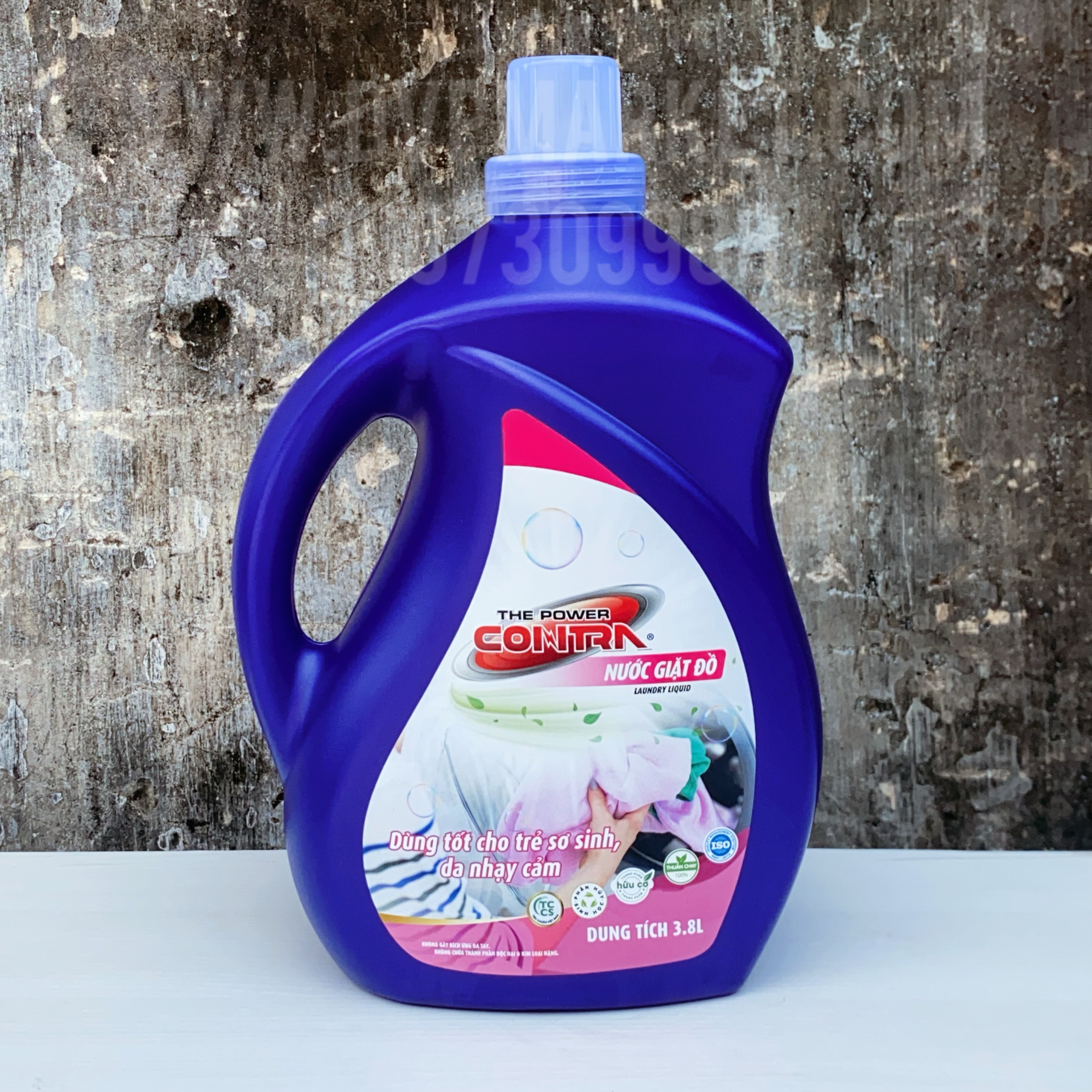 The Power Contra – Nước giặt đồ – 3.8 lít