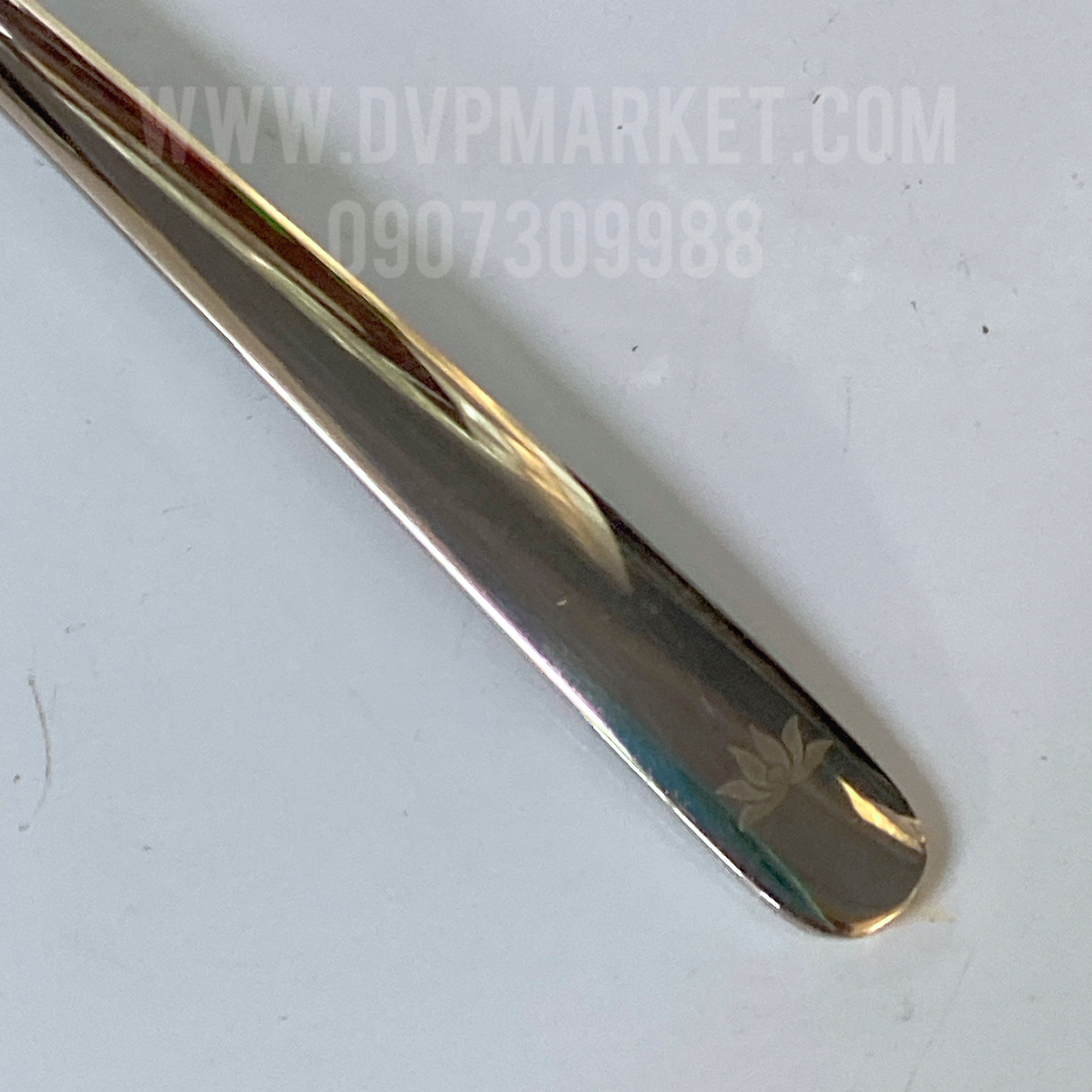 Muỗng cafe ngắn VN Airline - Inox – 14cm (Cán tròn)