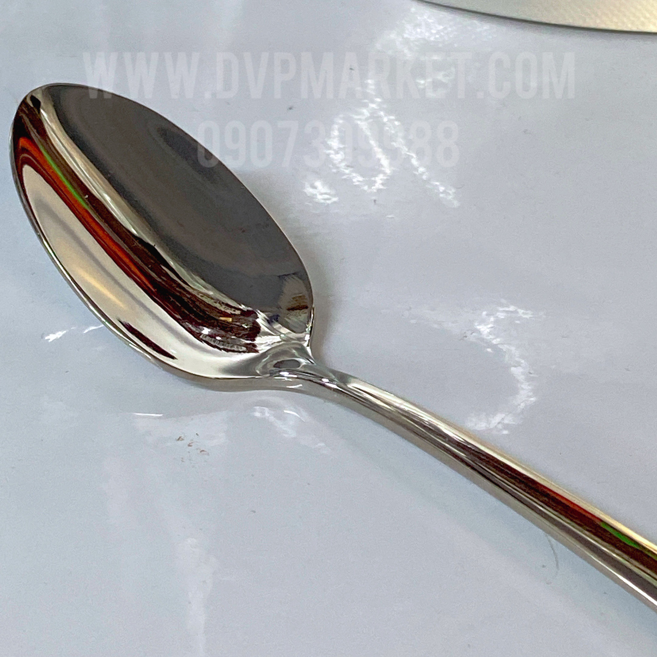 Muỗng cafe ngắn VN Airline - Inox – 14cm (Cán tròn)