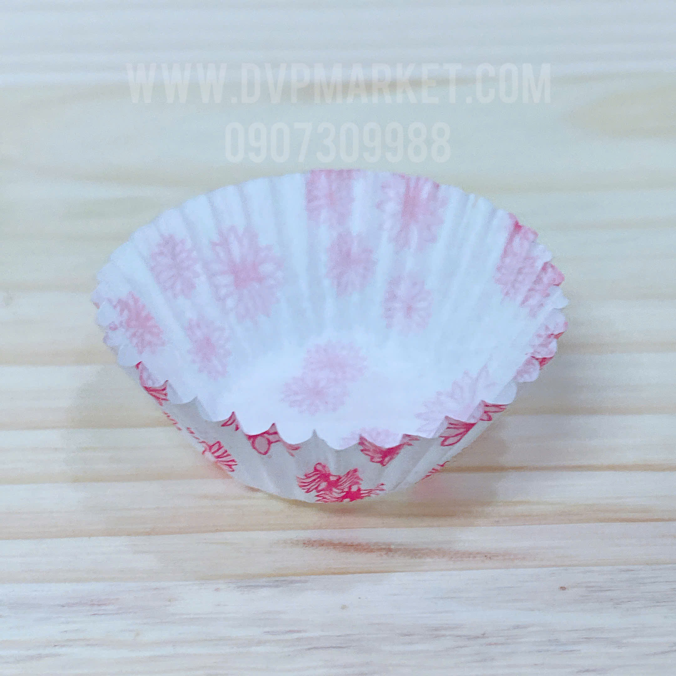 Cup giấy mềm 6cm - Hoa Văn