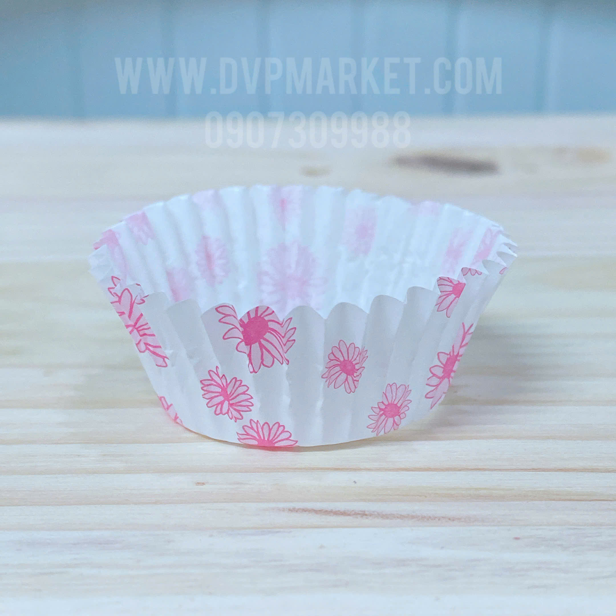 Cup giấy mềm 7.5cm - Hoa Văn
