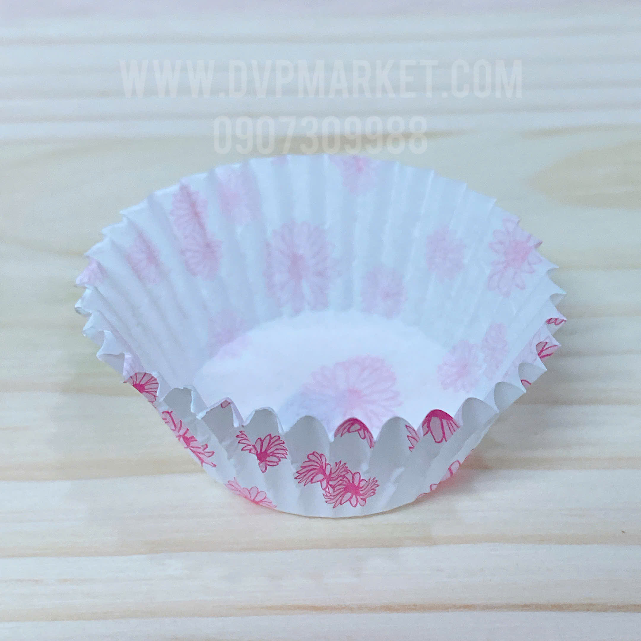 Cup giấy mềm 7.5cm - Hoa Văn
