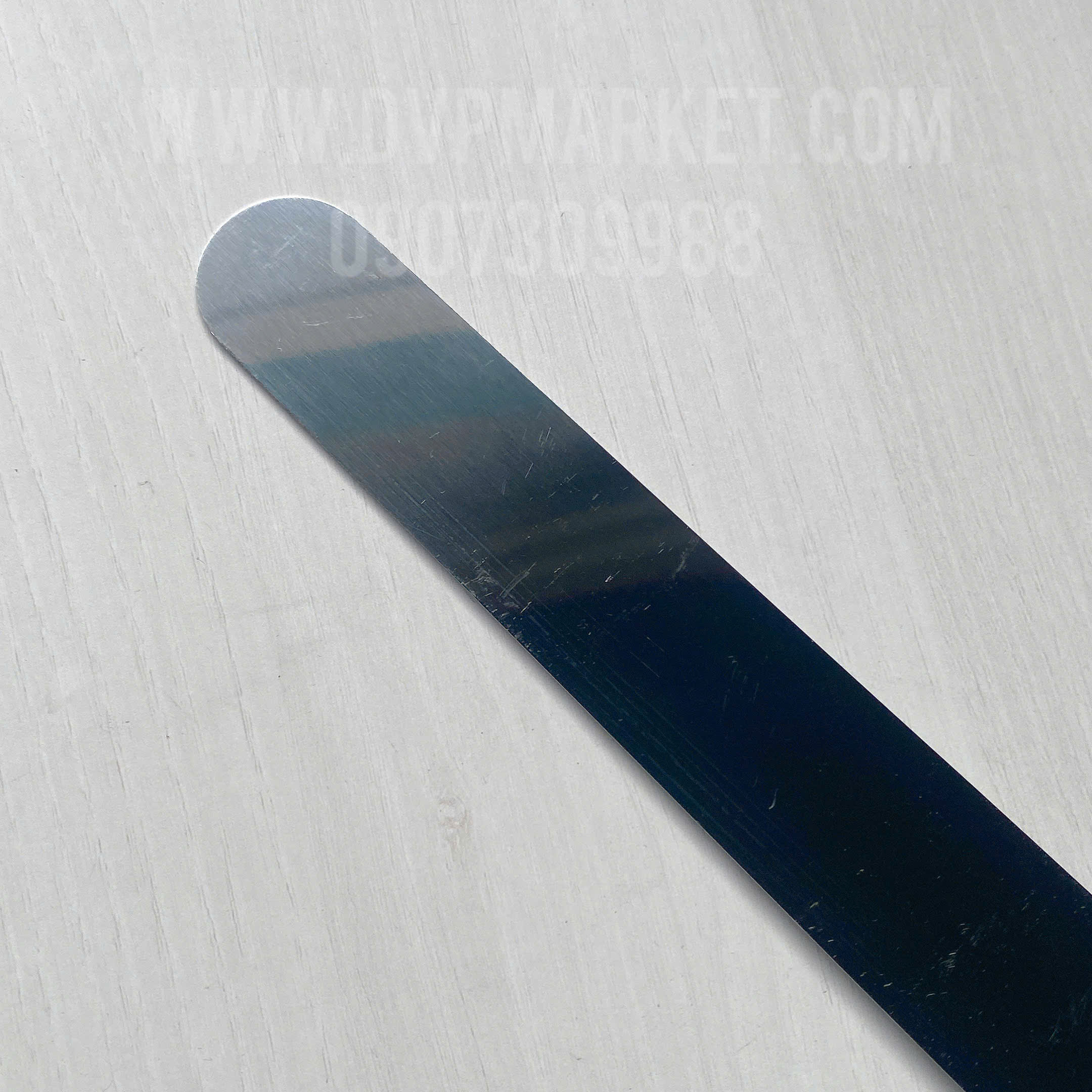 Dao chà láng bánh kem - Thẳng - Cán gỗ (8" - 20cm)