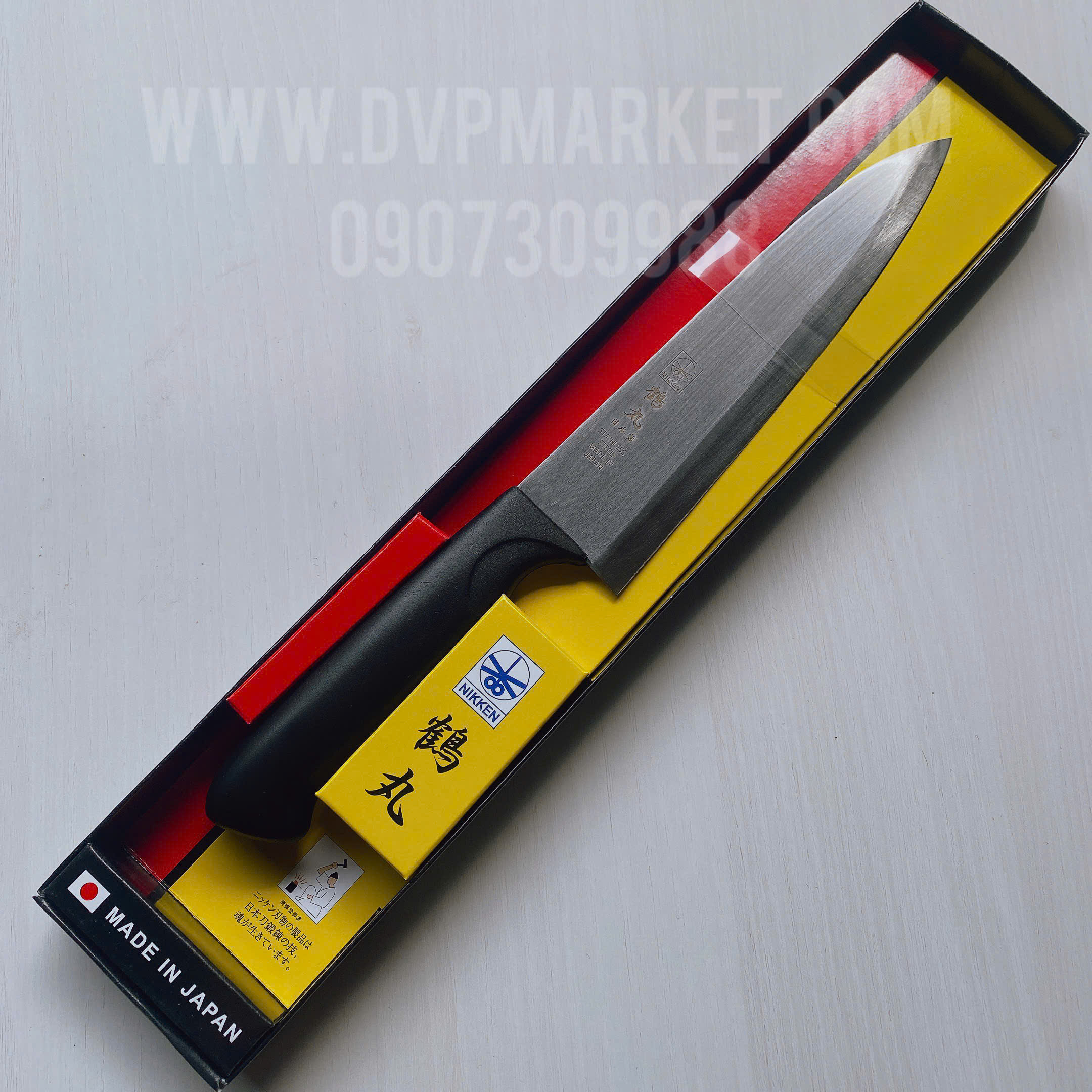 Dao Nhật Inox làm bếp Nikken Gyutou 30cm