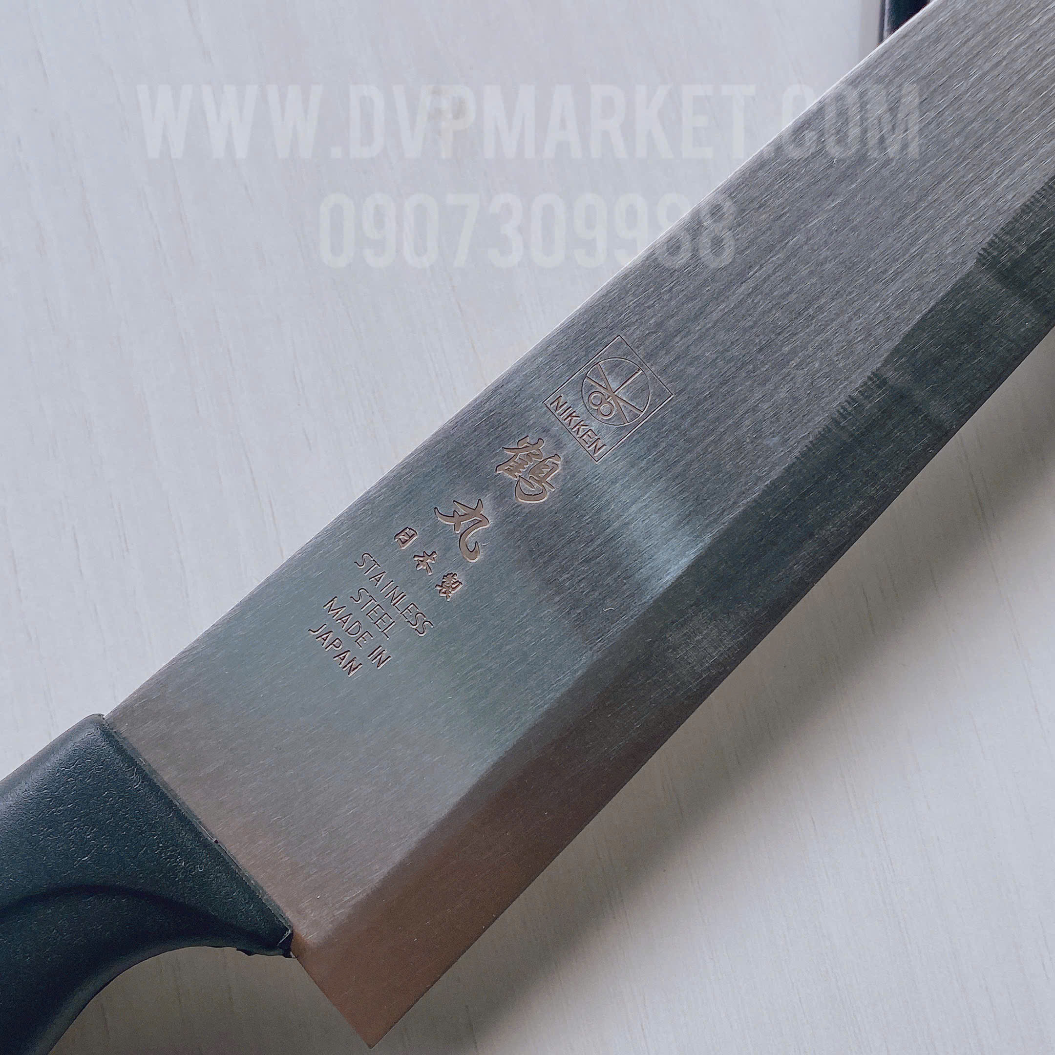 Dao Nhật Inox làm bếp Nikken Santoku 28.5cm