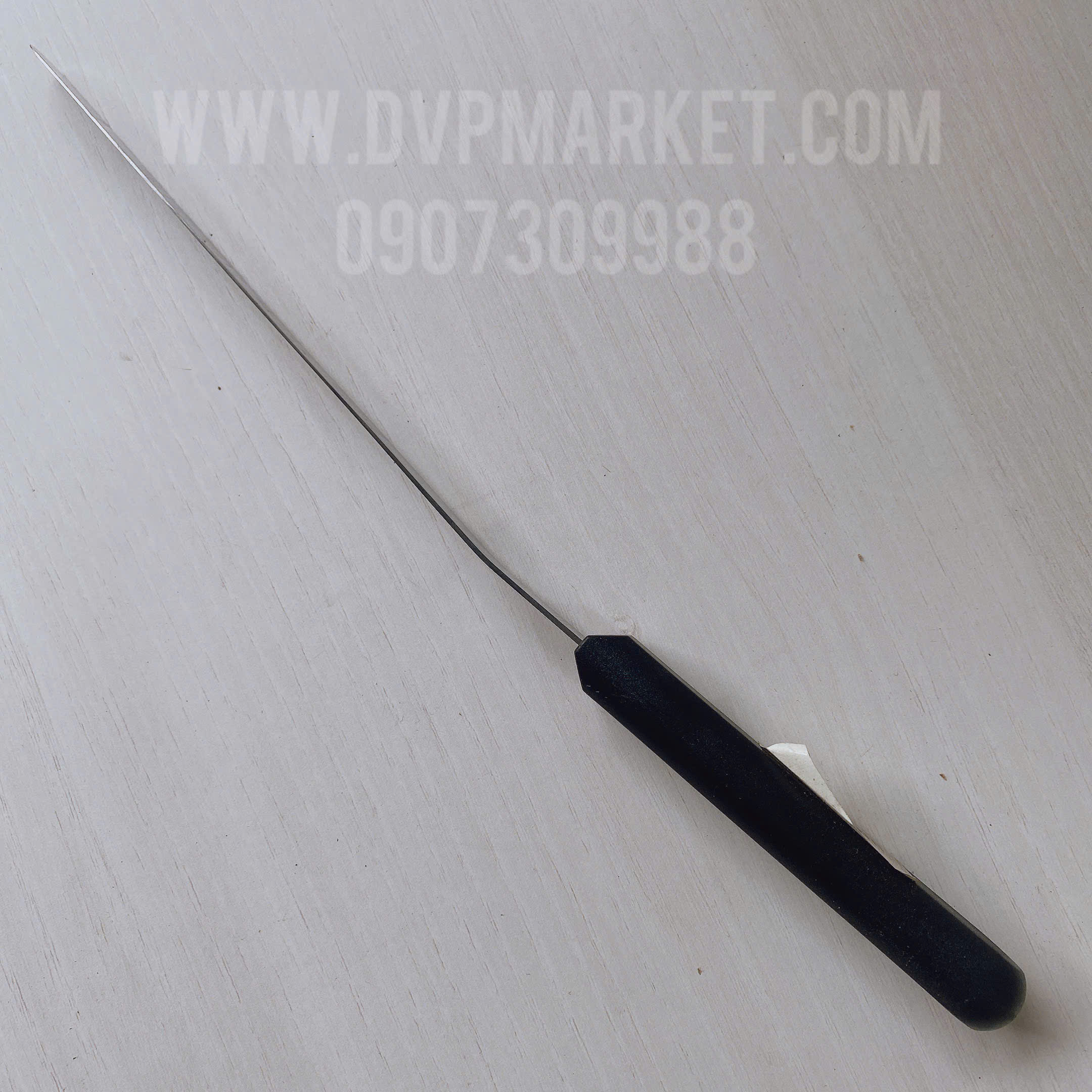 Dao chà láng bánh kem - Gấp khúc bản nhỏ - Cán Nhựa (18cm)