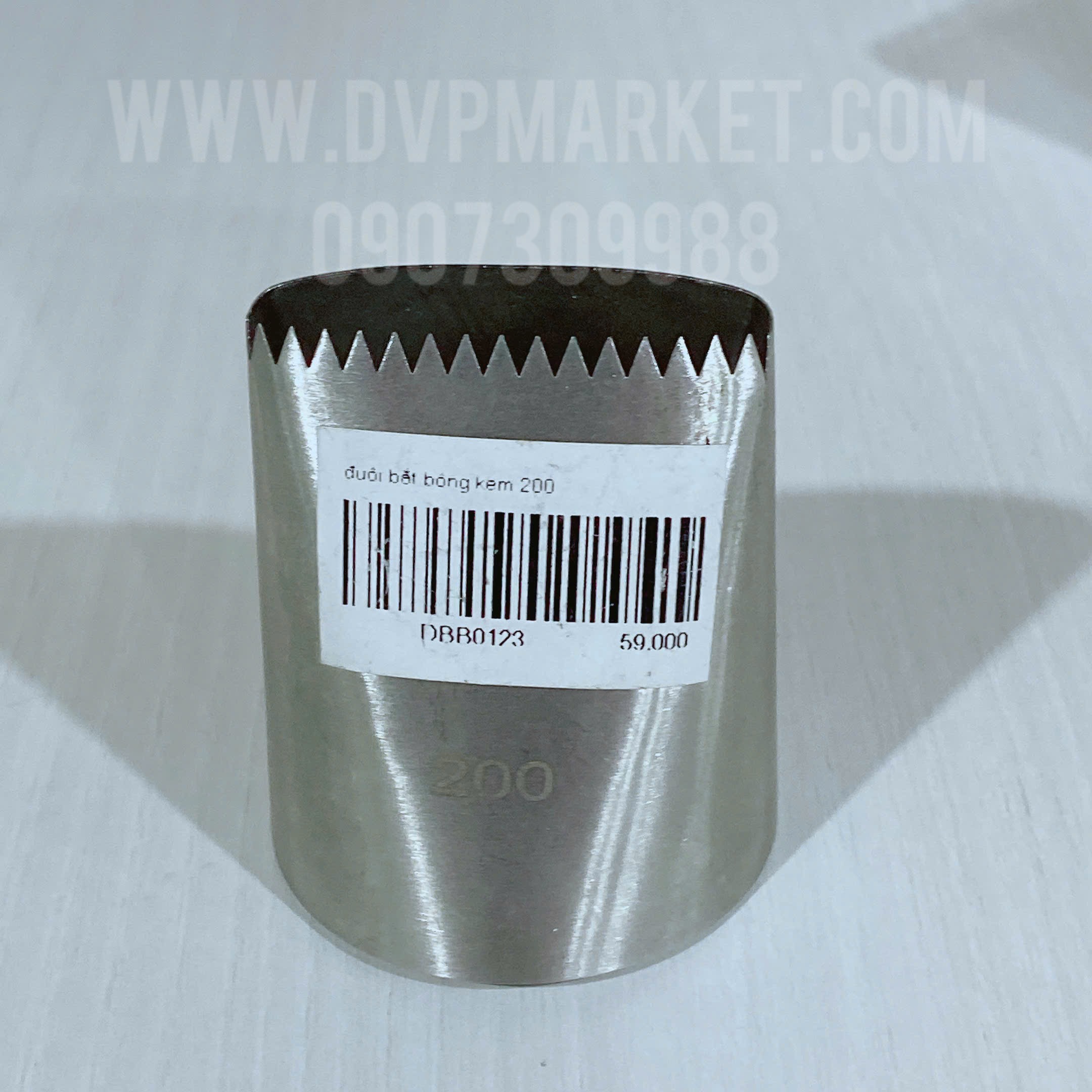 Đuôi bắt bông kem 200