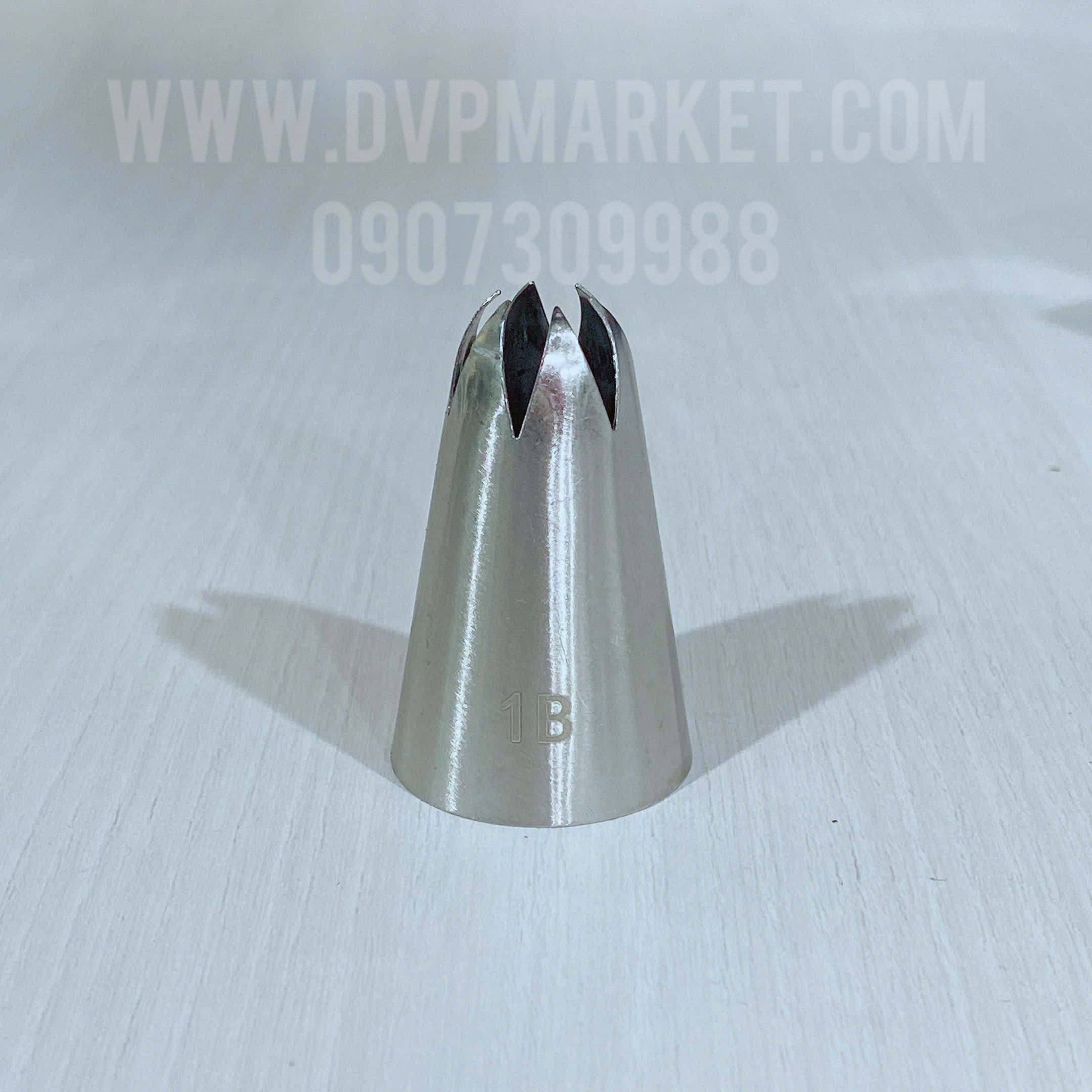 Đuôi bắt bông kem hoa hồng 1B