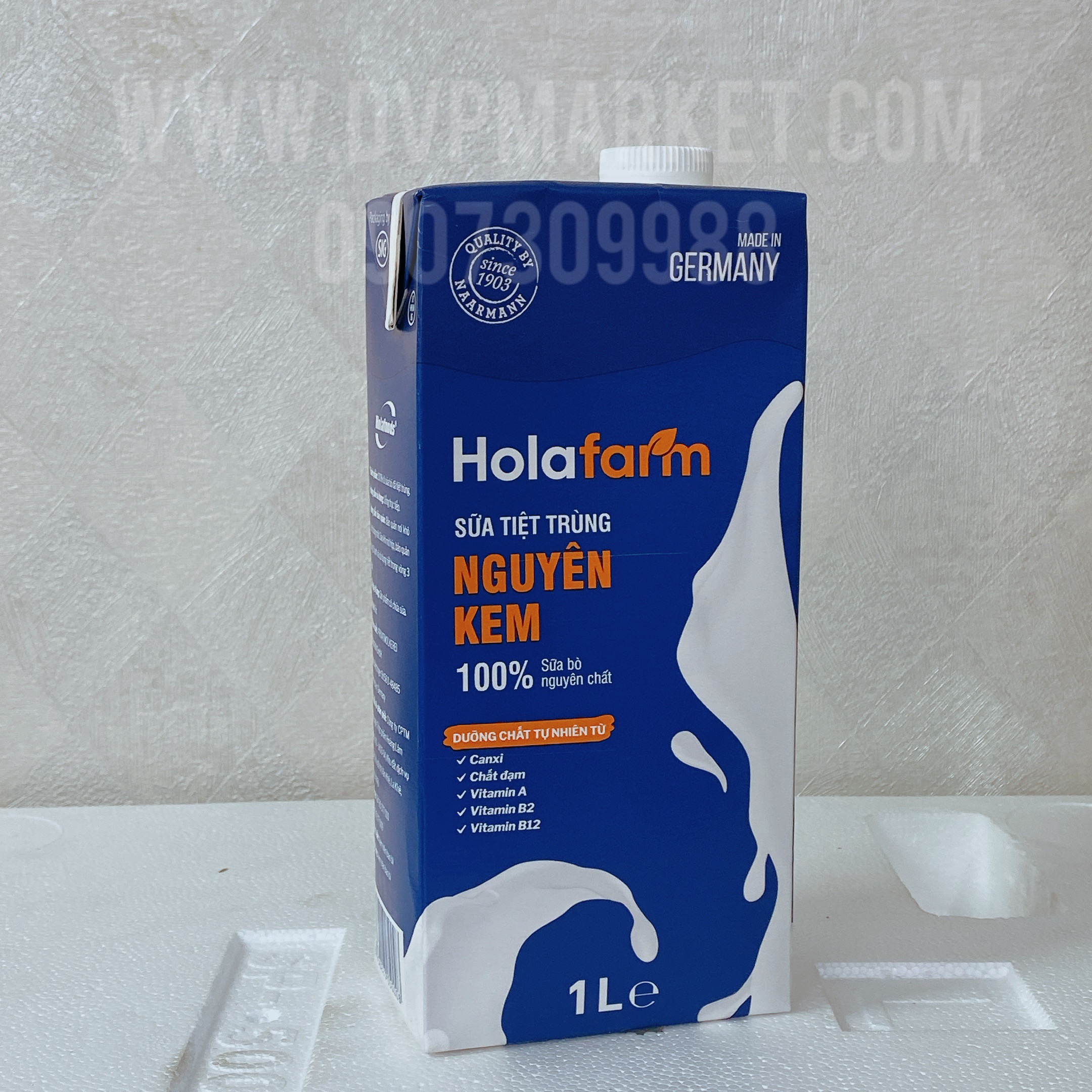 Sữa tươi nguyên kem Holafarm 1L