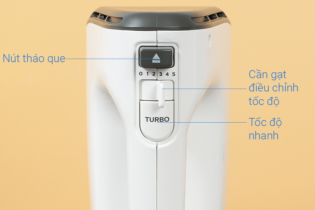 Máy đánh trứng Philips HR3745/00 - Màu Trắng