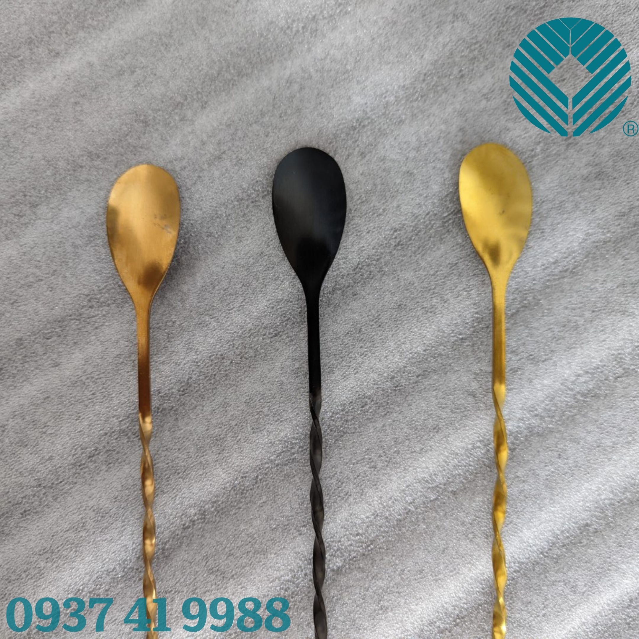 Bar Spoon - Thép 304 - 32cm (Mạ màu)