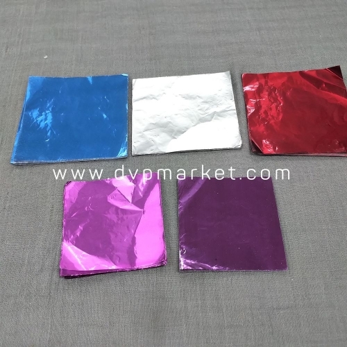 Giấy bạc bọc socola 10x10 (xấp)