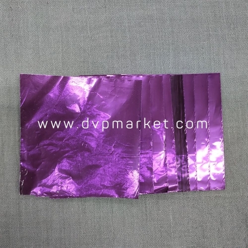 Giấy bạc bọc socola 8x8 (xấp)