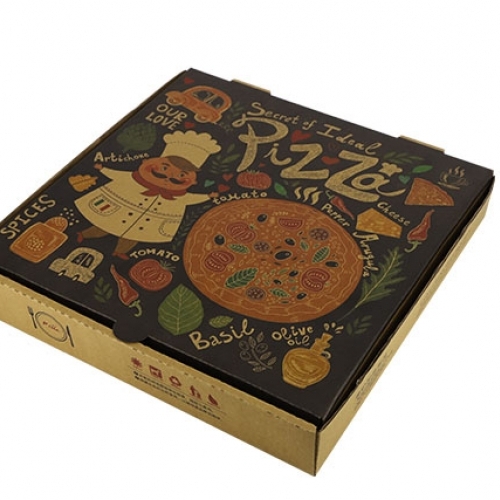 Hộp đựng bánh pizza đầu bếp 10 inch nk