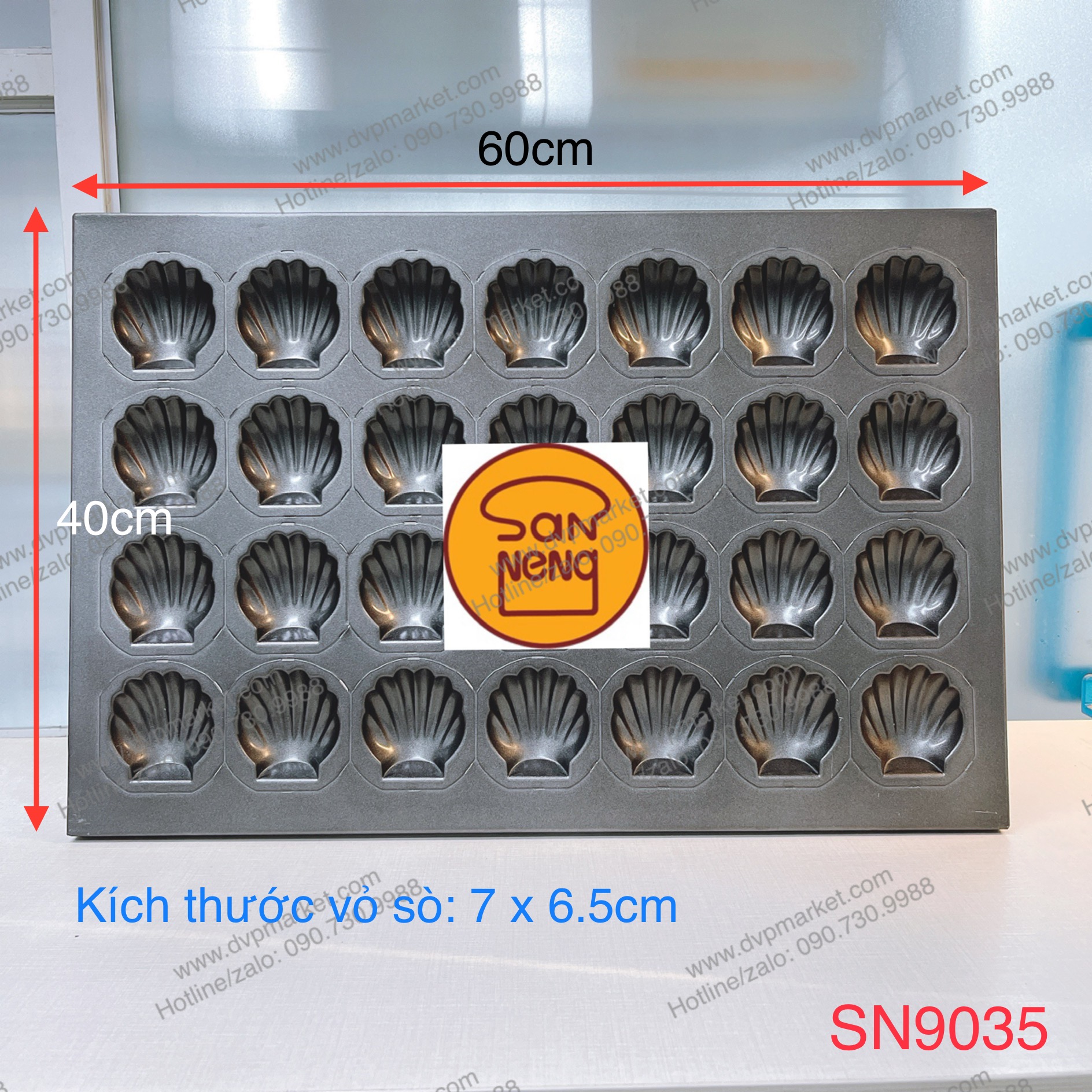 Sanneng SN9035 - Khay sò 28 bánh