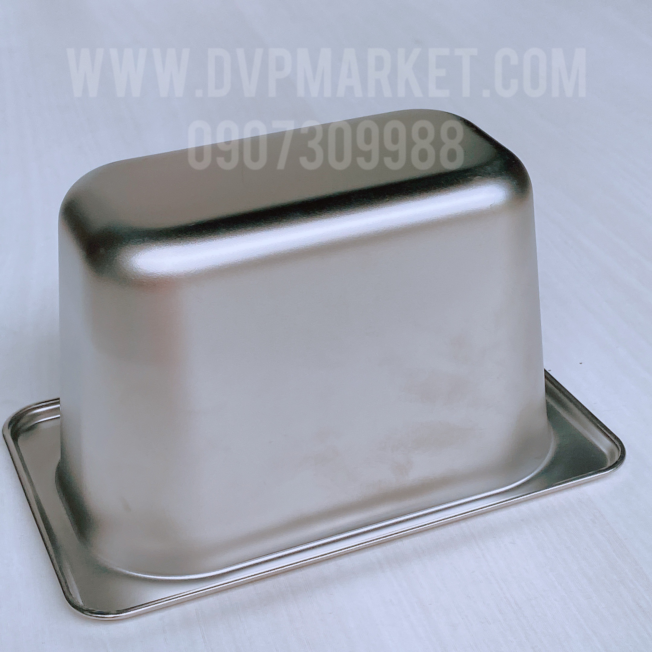 Khay inox GN 1/9-100mm (ko nắp)