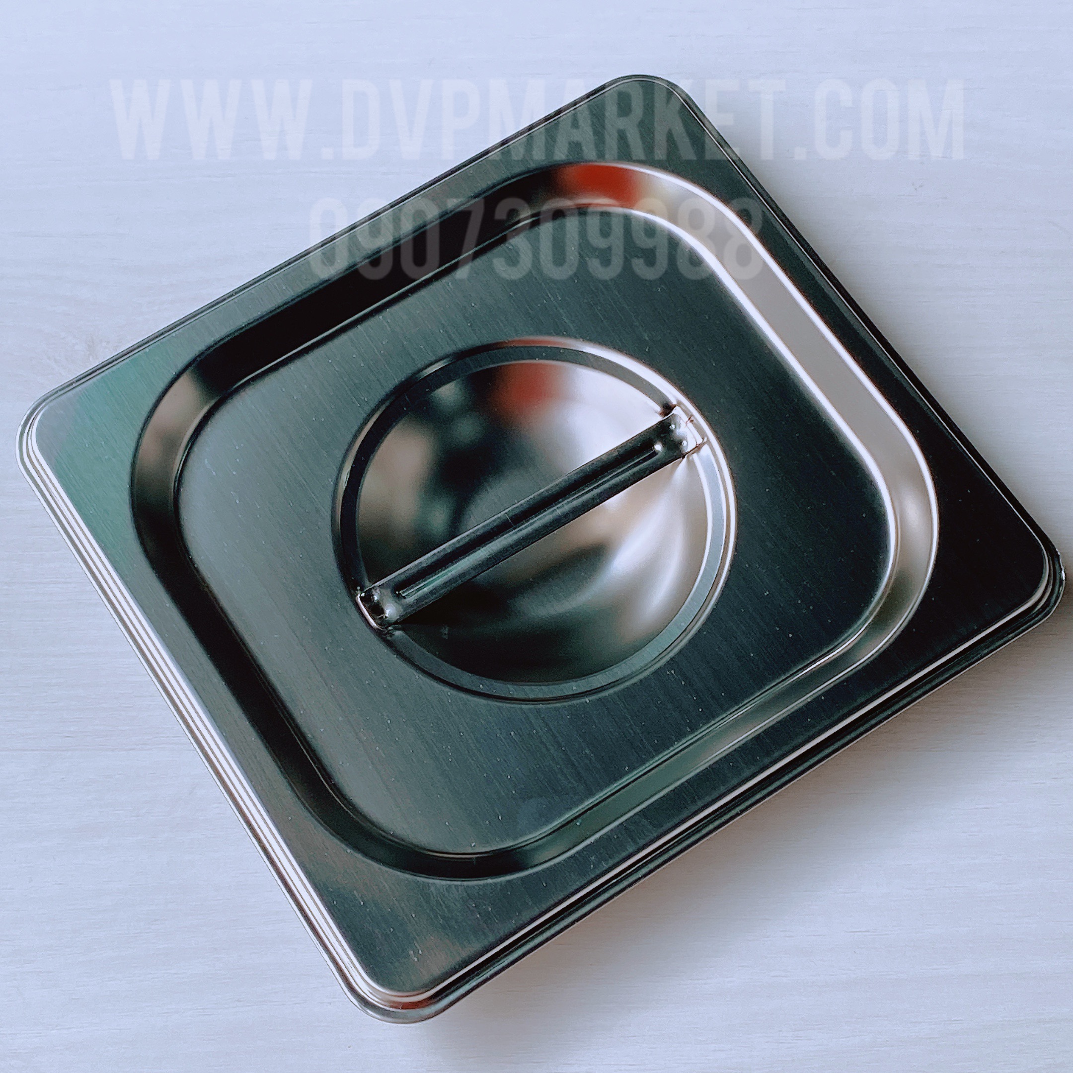 Nắp khay inox GN 1/6