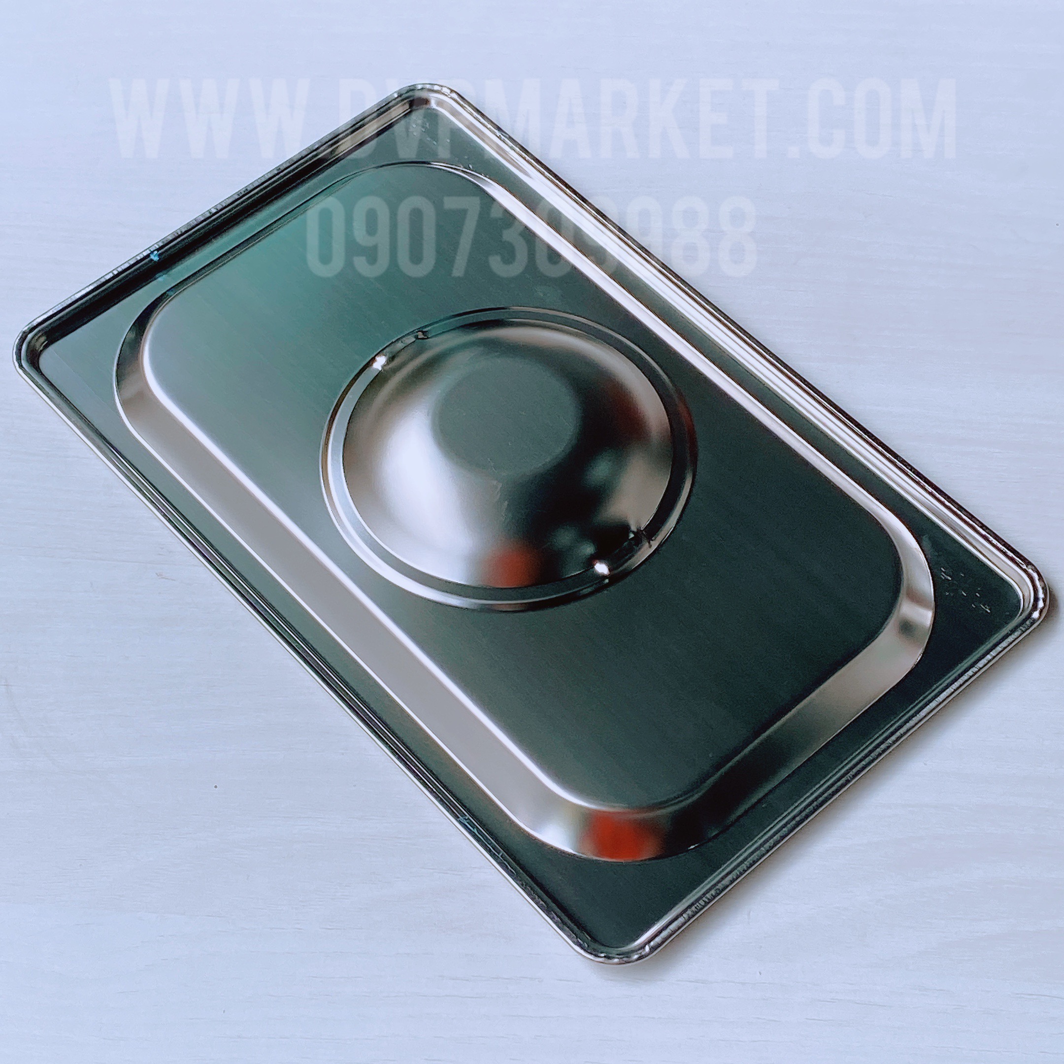 Nắp khay inox GN 1/4 26x17x10