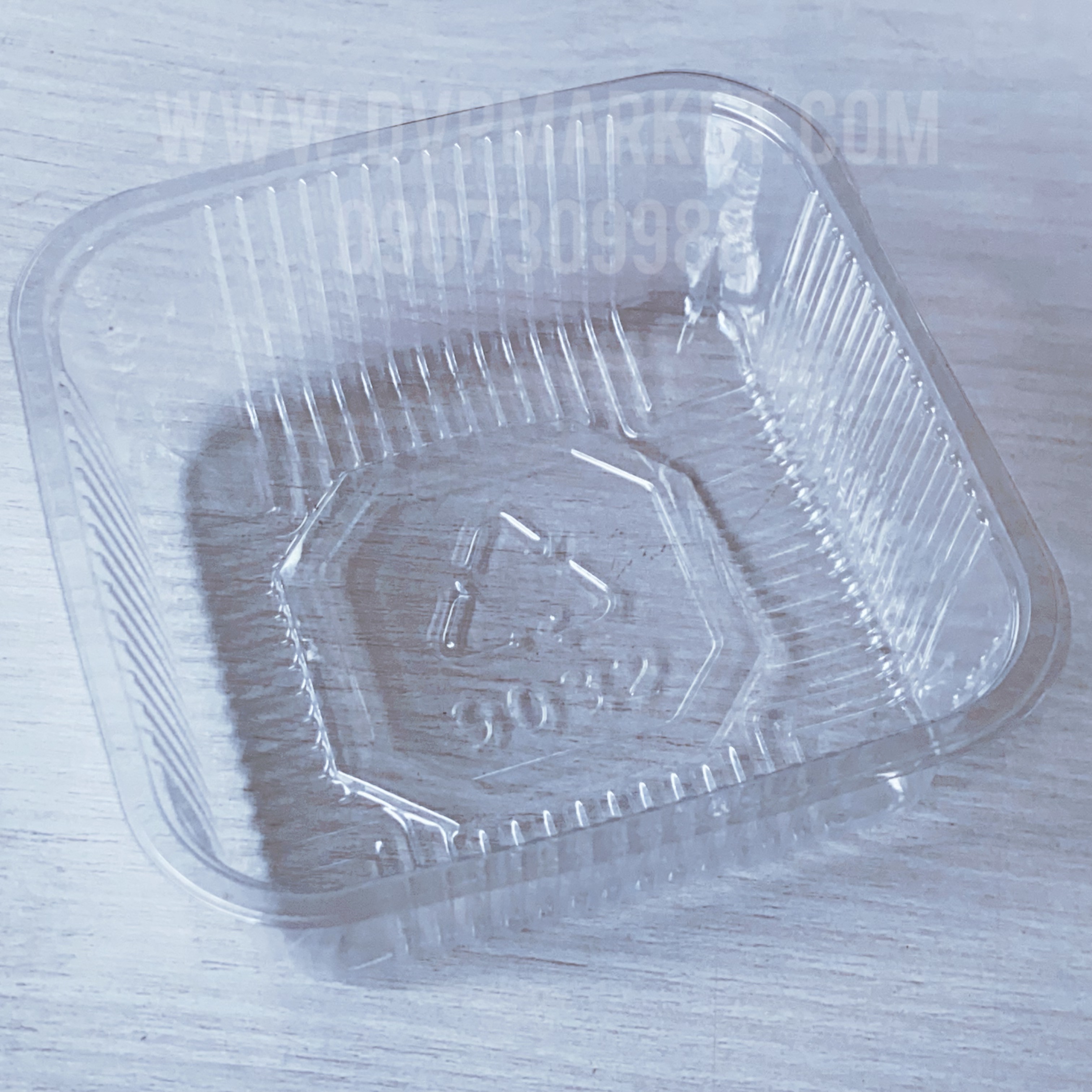 Trung Thu - Khay đựng bánh - Vuông - Trong - Xấp 50c - 9.0 (150g)