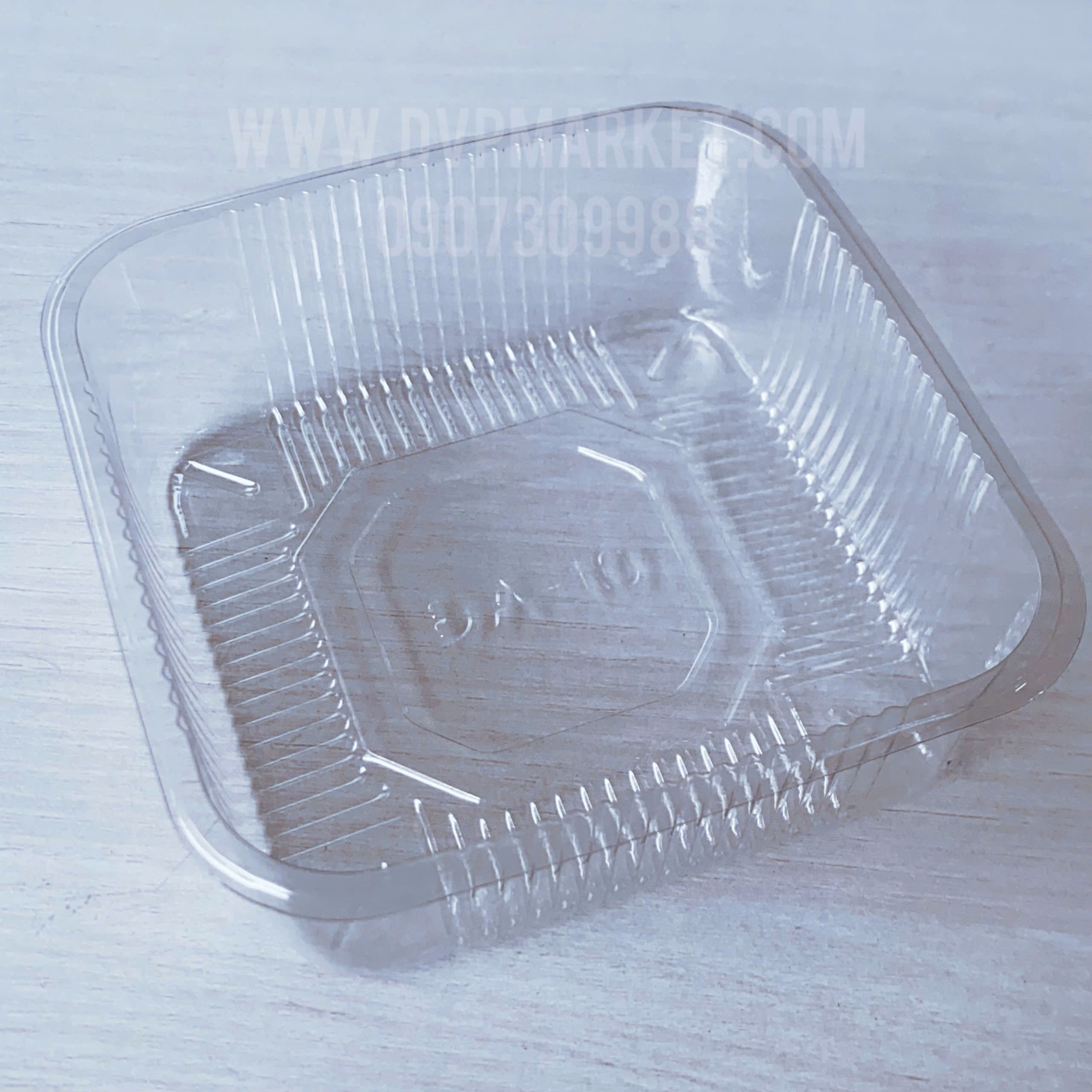 Trung Thu - Khay đựng bánh VN - Vuông - Trong - Xấp 50c - 10.0 (180-200g)