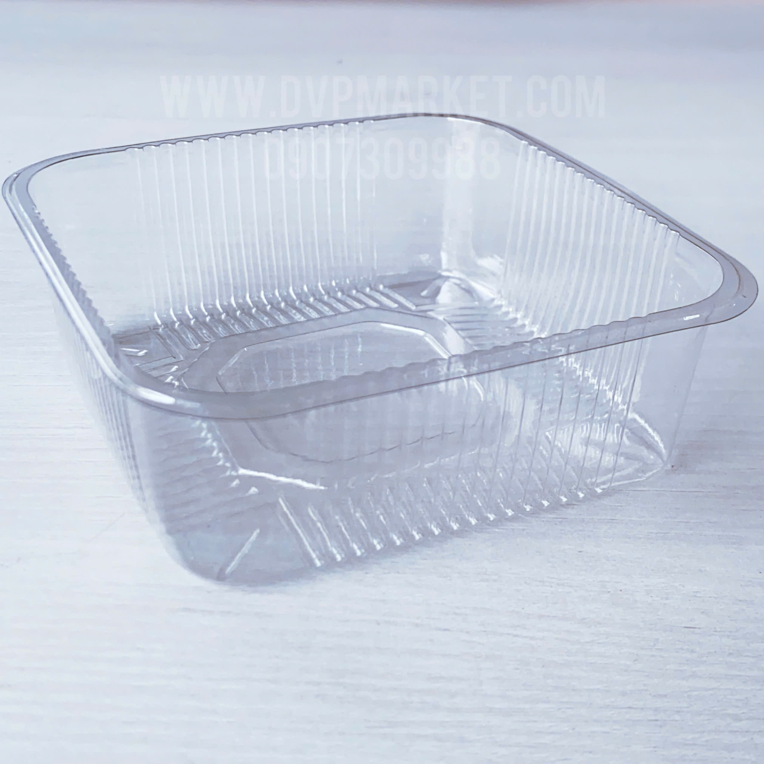 Trung Thu - Khay đựng bánh VN - Vuông - Trong - Xấp 50c - 10.0 (180-200g)