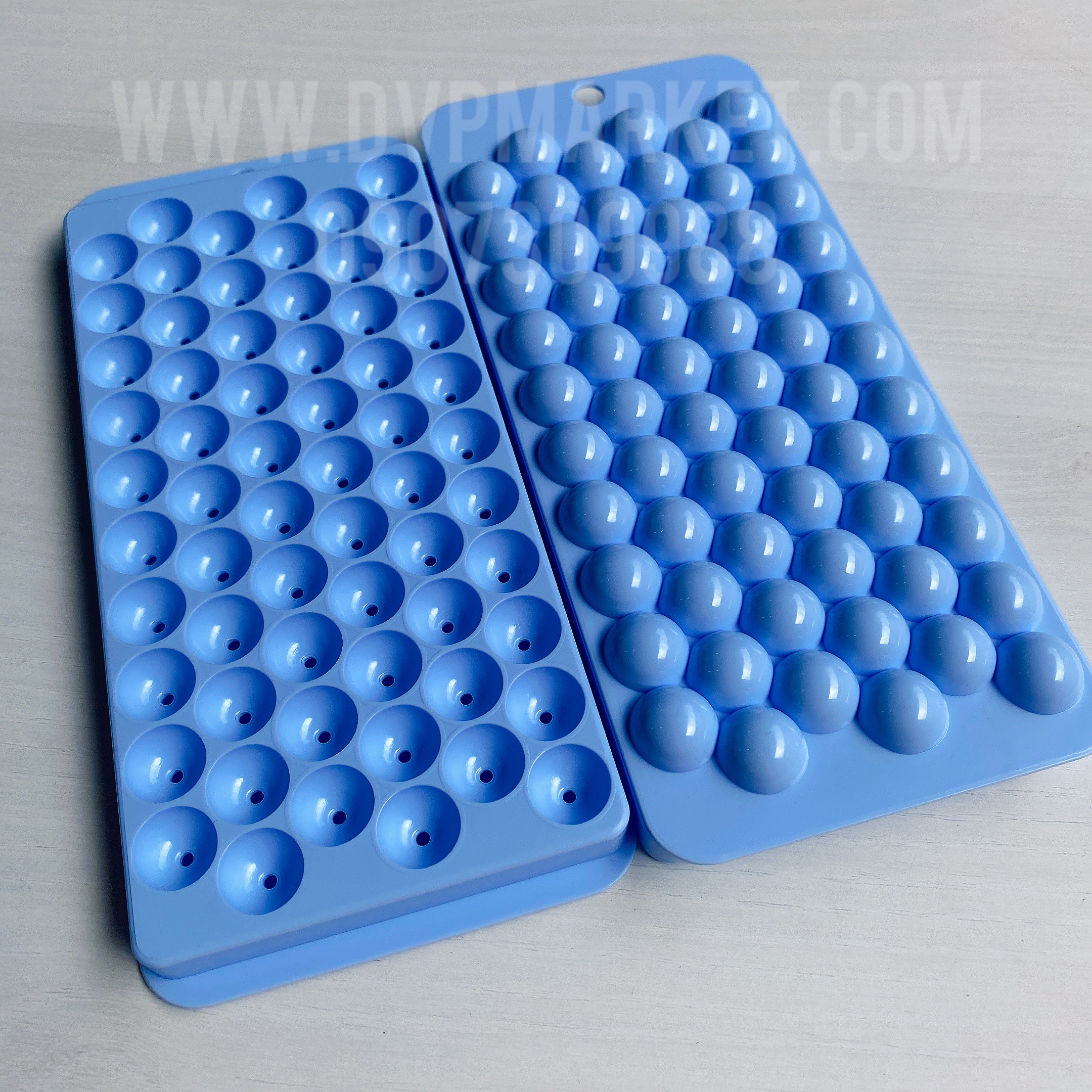 Khuôn rau câu/ đá bi 2 nắp HPL 69